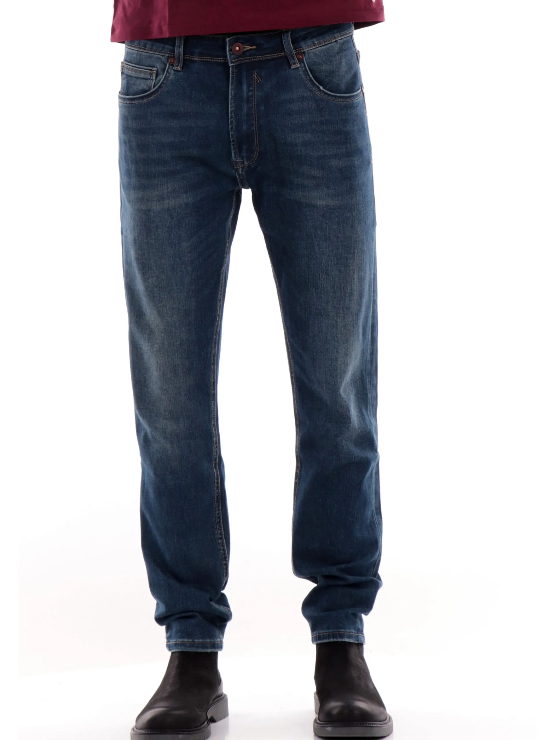 GIANNI LUPO Jeans*Jeans Slim blu scuro da uomo Bruce GL6316Q