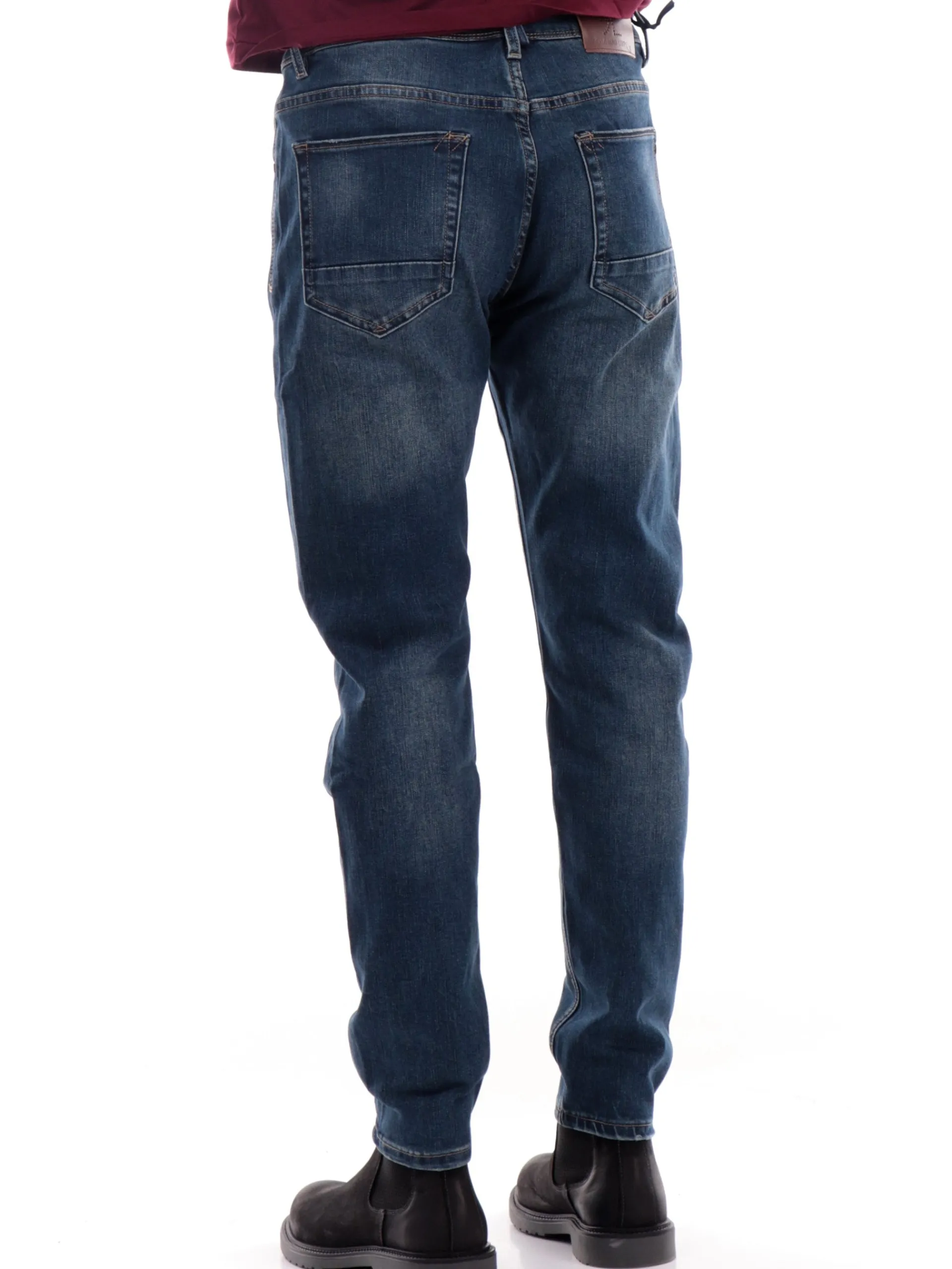 GIANNI LUPO Jeans*Jeans Slim blu scuro da uomo Bruce GL6316Q