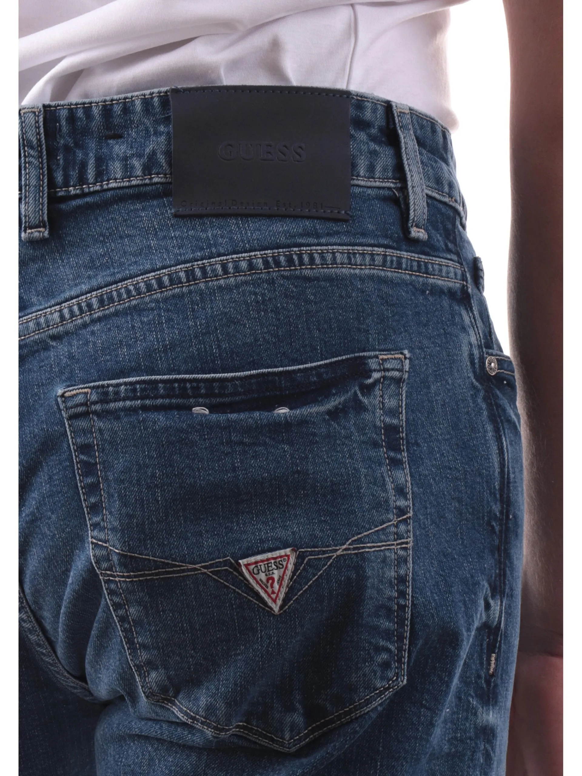 GUESS Jeans*Jeans blu da uomo Finnley Slim Tapered M5RAS2D5KP2