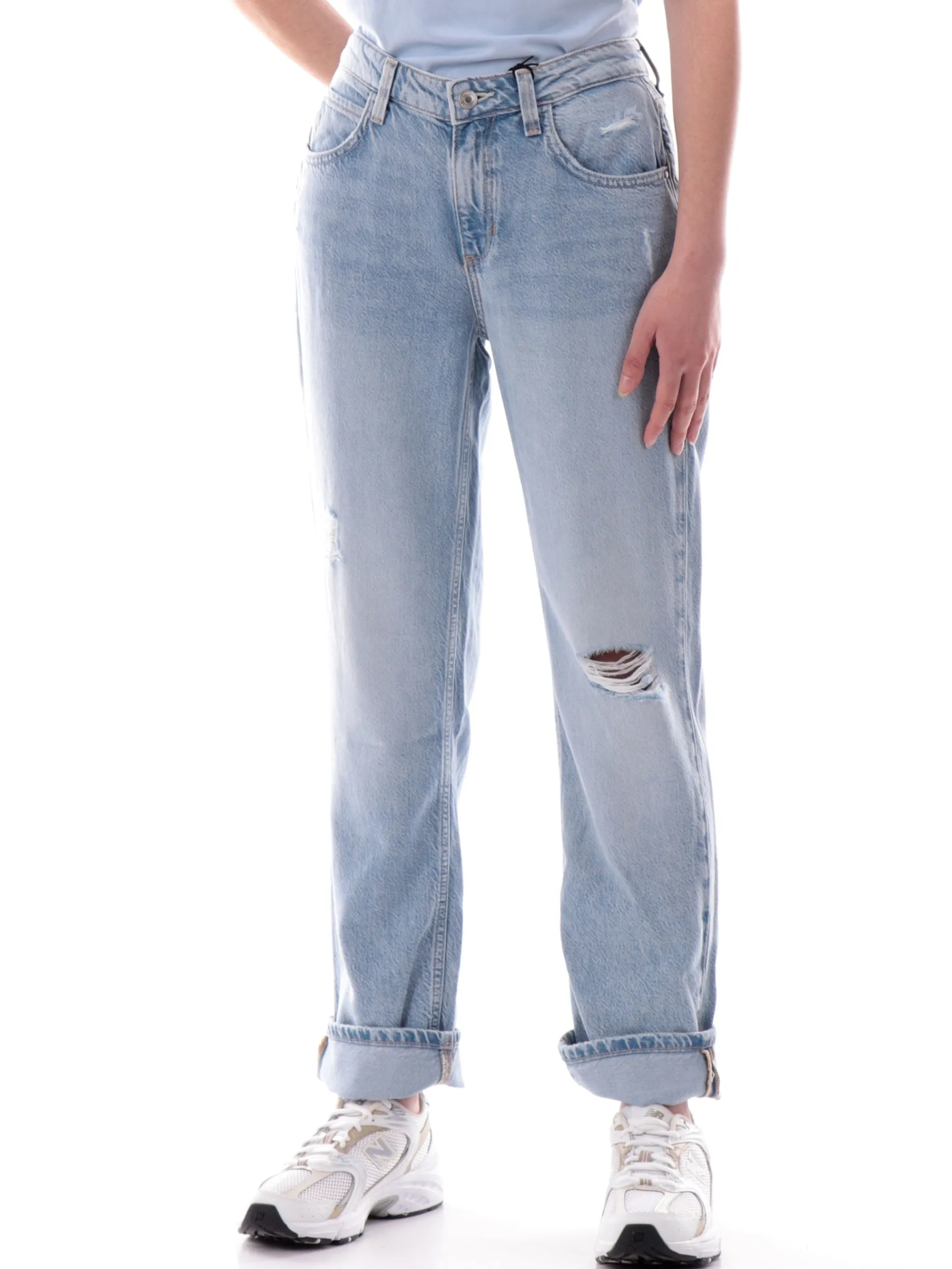 GUESS Jeans*Jeans Celia Boyfriend strappati da donna W5GA0QD5B96