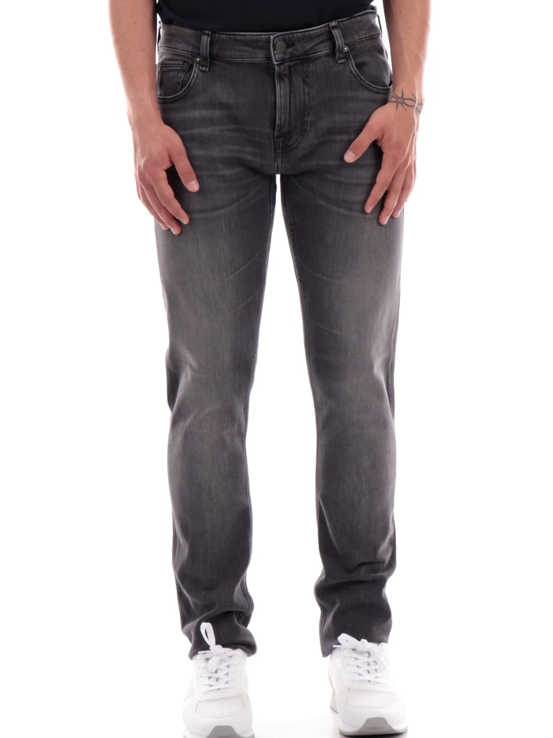 GUESS Jeans*Jeans grigi da uomo Miami M2YAN1D4Q52