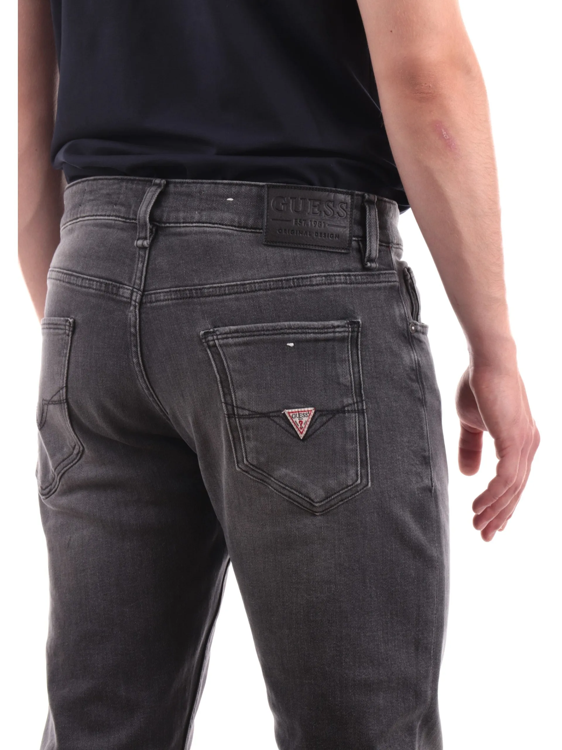 GUESS Jeans*Jeans grigi da uomo Miami M2YAN1D4Q52