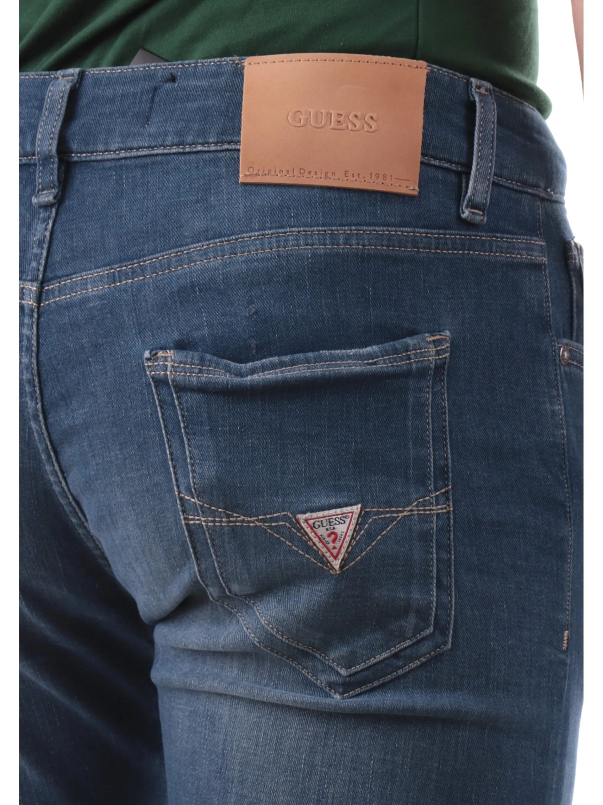 GUESS Jeans*Jeans Miami blu da uomo Skinny M5RAN1D5KS1