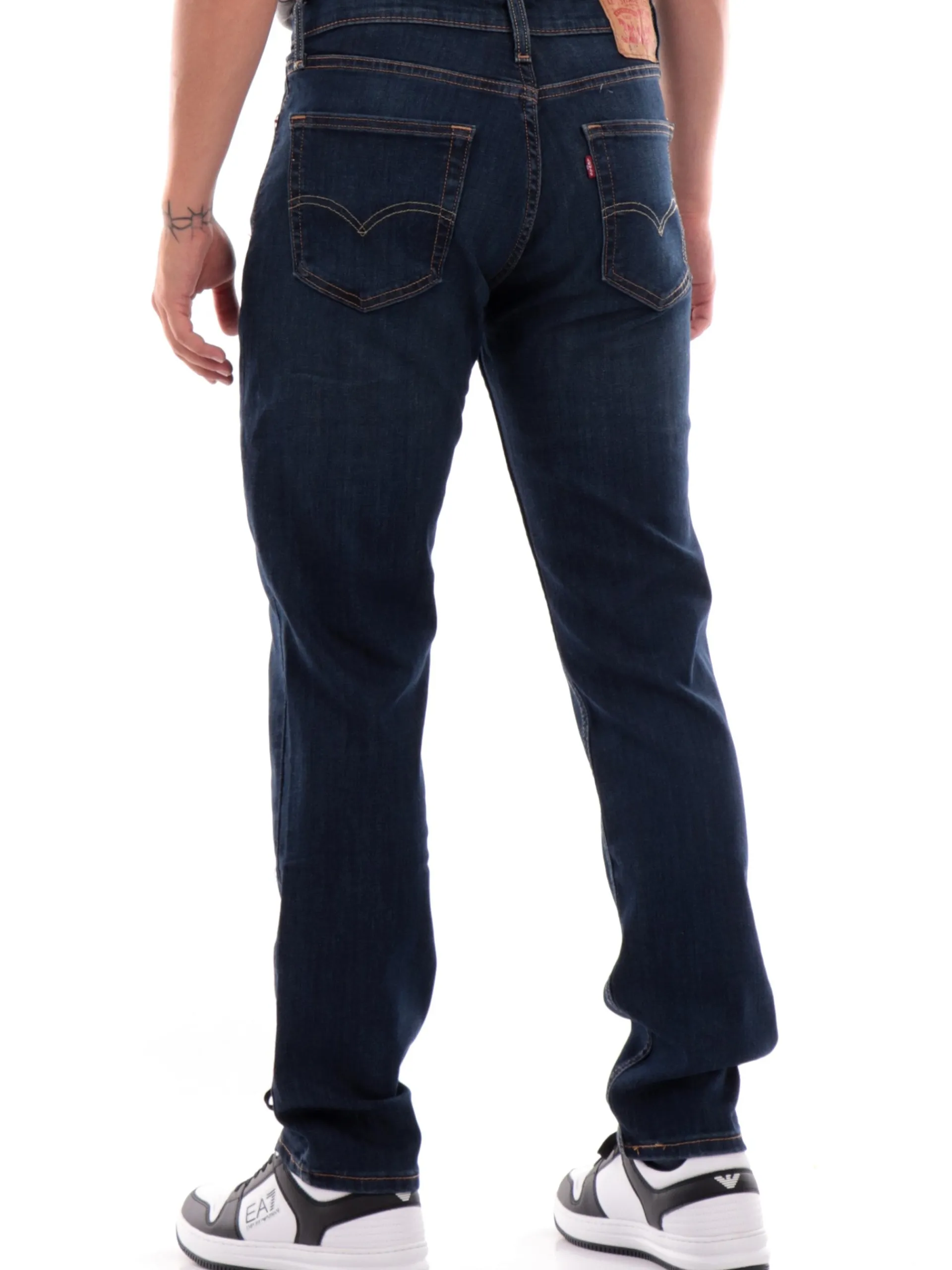 LEVIS Jeans*Jeans Levi's 511 blu scuro da uomo Slim 045114