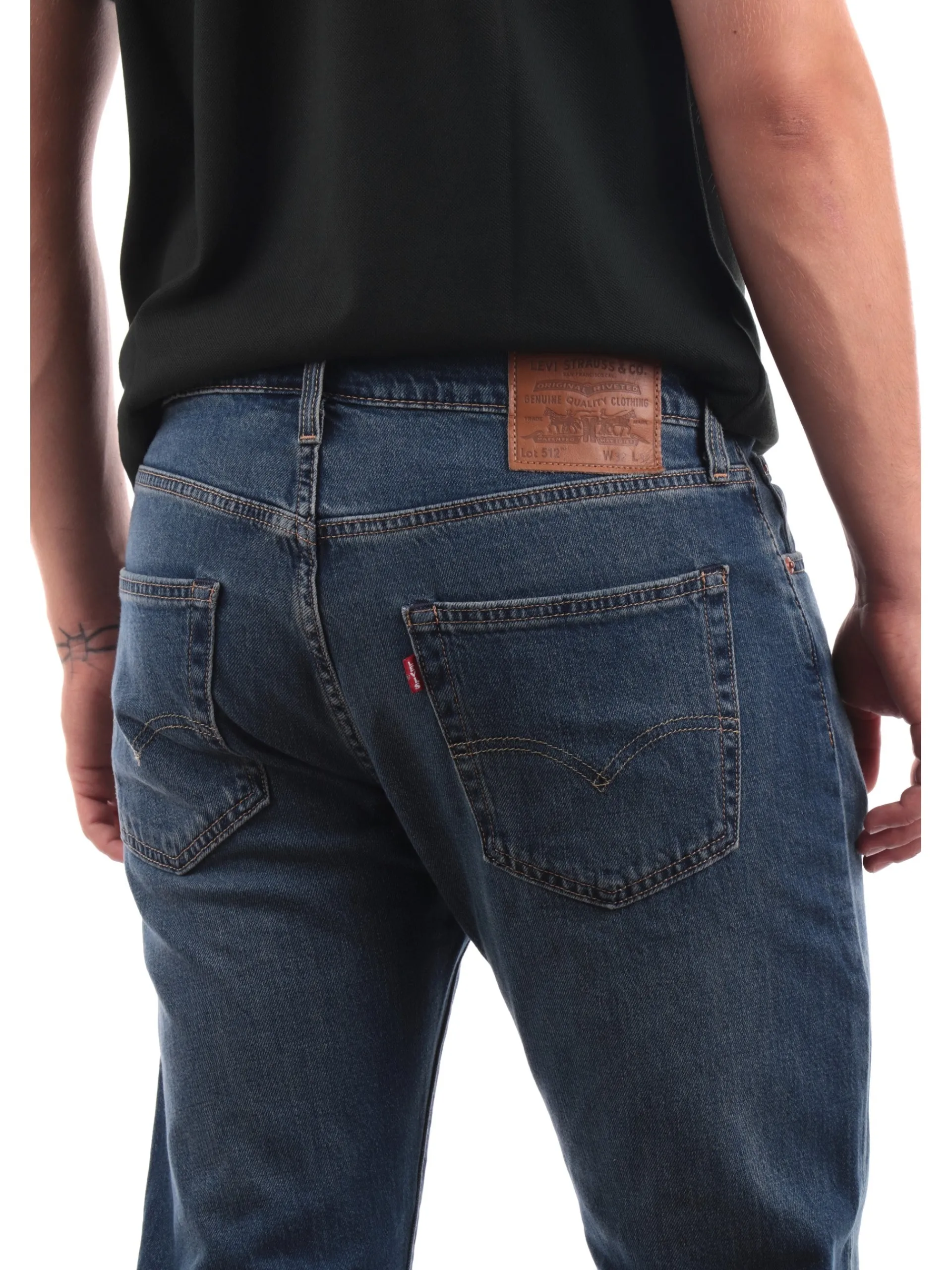 LEVIS Jeans*Jeans Levi's 512 Slim Taper blu da uomo 288331