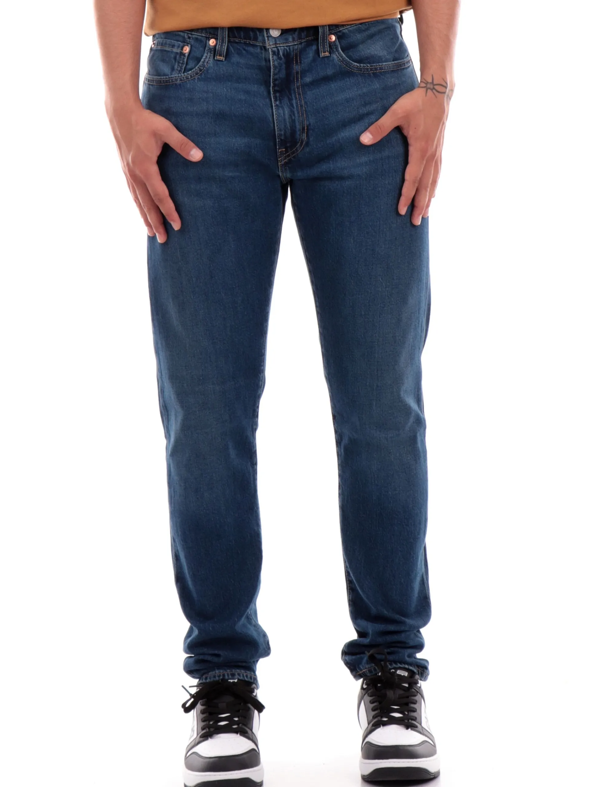 LEVIS Jeans*Jeans Levi's 512 Slim Taper blu scuro da uomo 288331