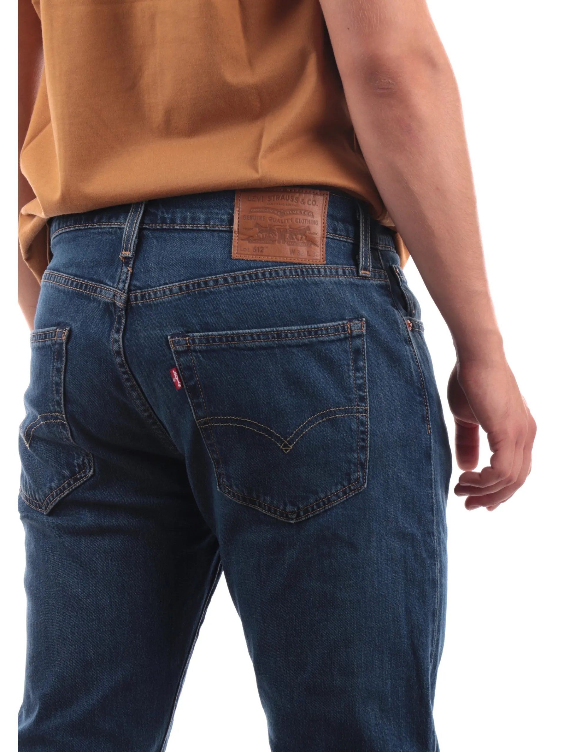 LEVIS Jeans*Jeans Levi's 512 Slim Taper blu scuro da uomo 288331