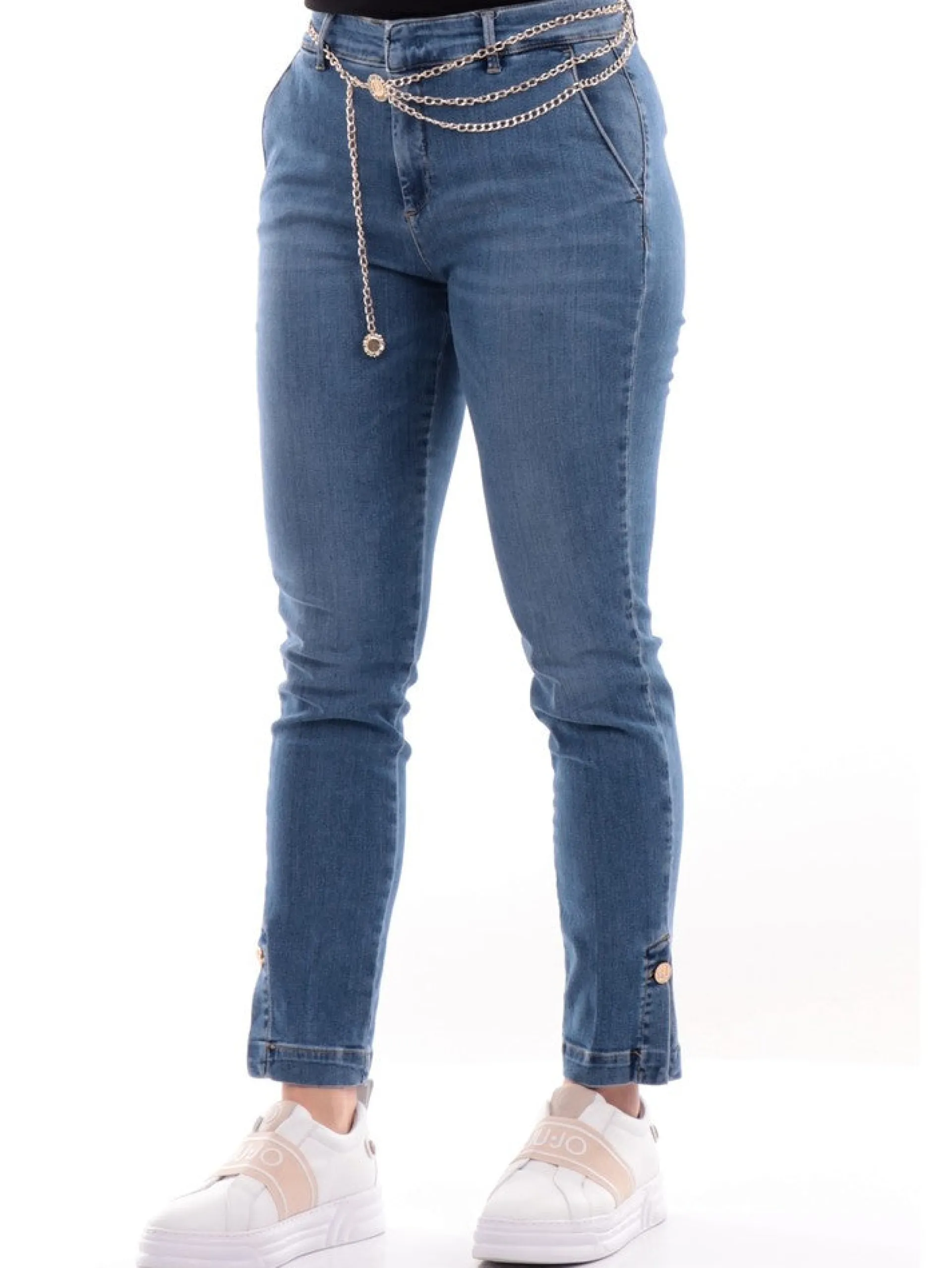 LIU JO MILANO Jeans*Jeans Liu Jo blu da donna chino UA3149D4792