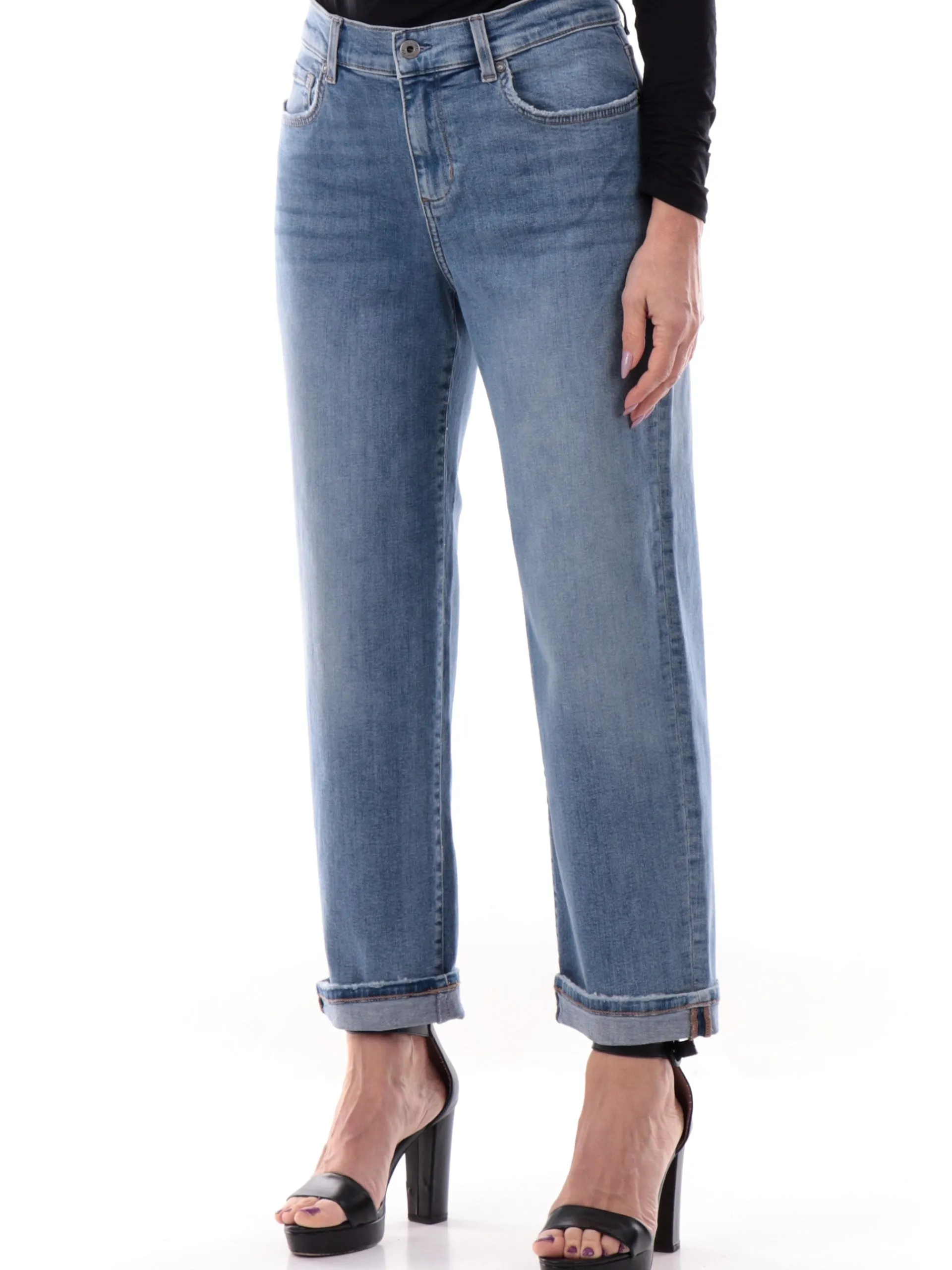 LIU JO MILANO Jeans*Jeans Liu Jo blu da donna vestibilità morbida UA5220DS058