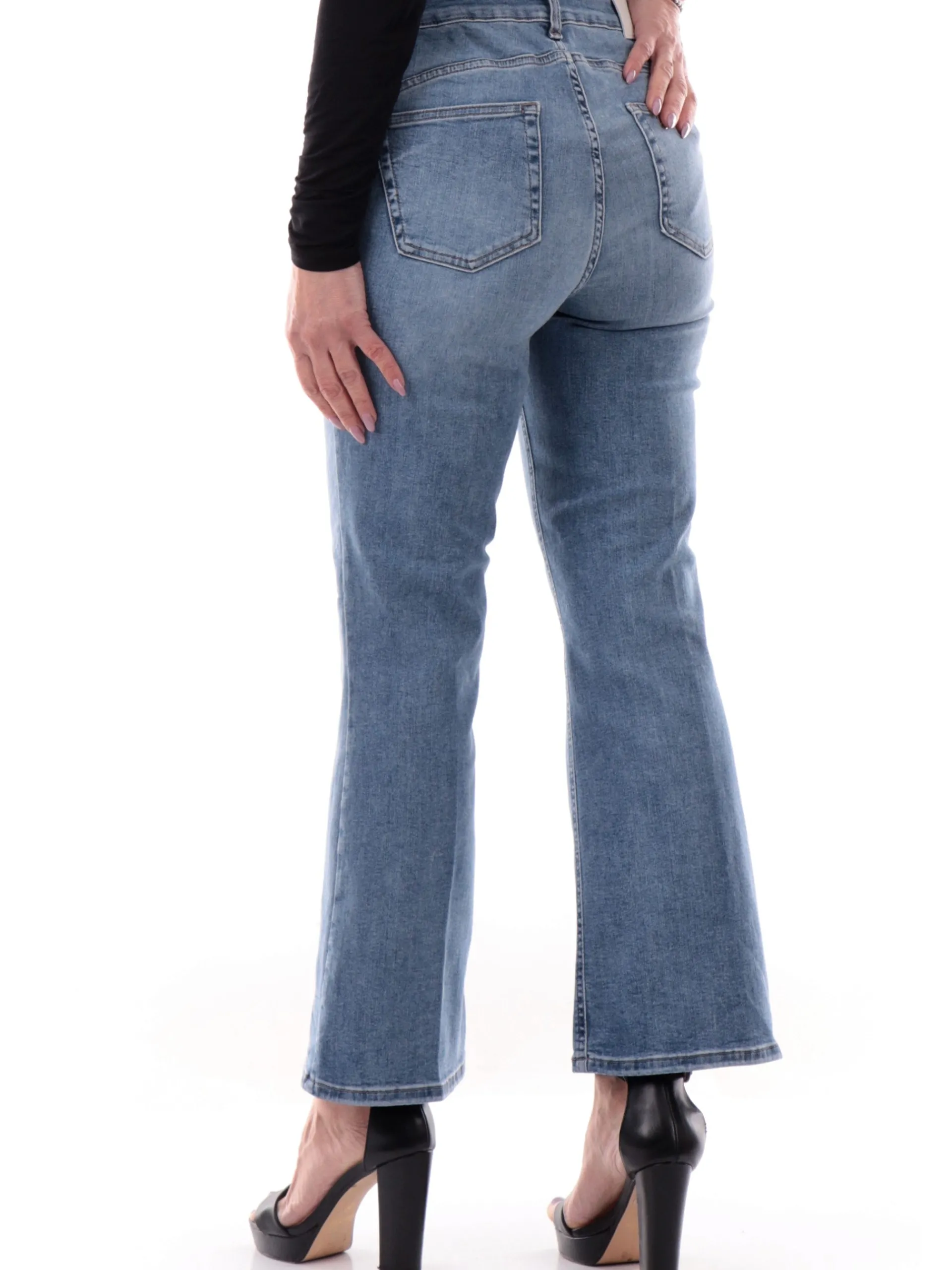 LIU JO MILANO Jeans*Jeans Liu Jo blu Princess da donna a zampa UA5040D4615