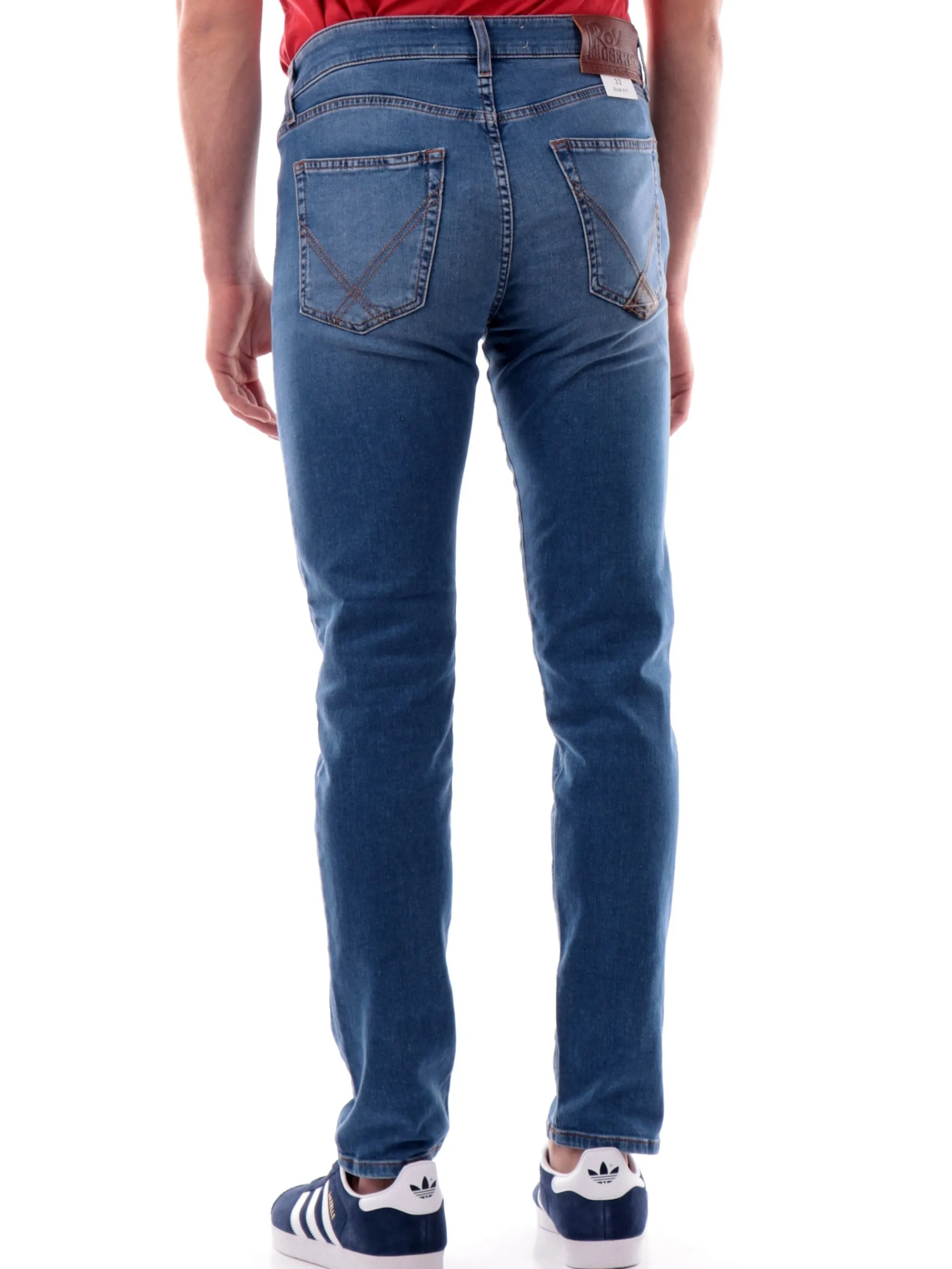 ROYROGERS Jeans*Jeans Roy Rogers 517 blu da uomo Slim RU075D6702480