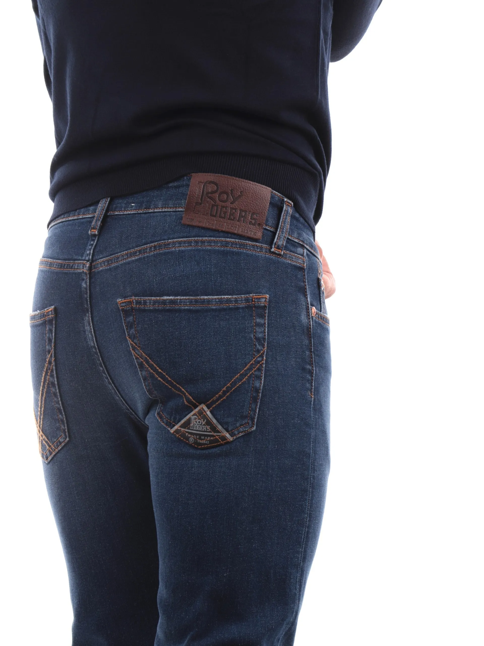 ROYROGERS Jeans*Jeans Roy Rogers RU075D0081503 blu da uomo