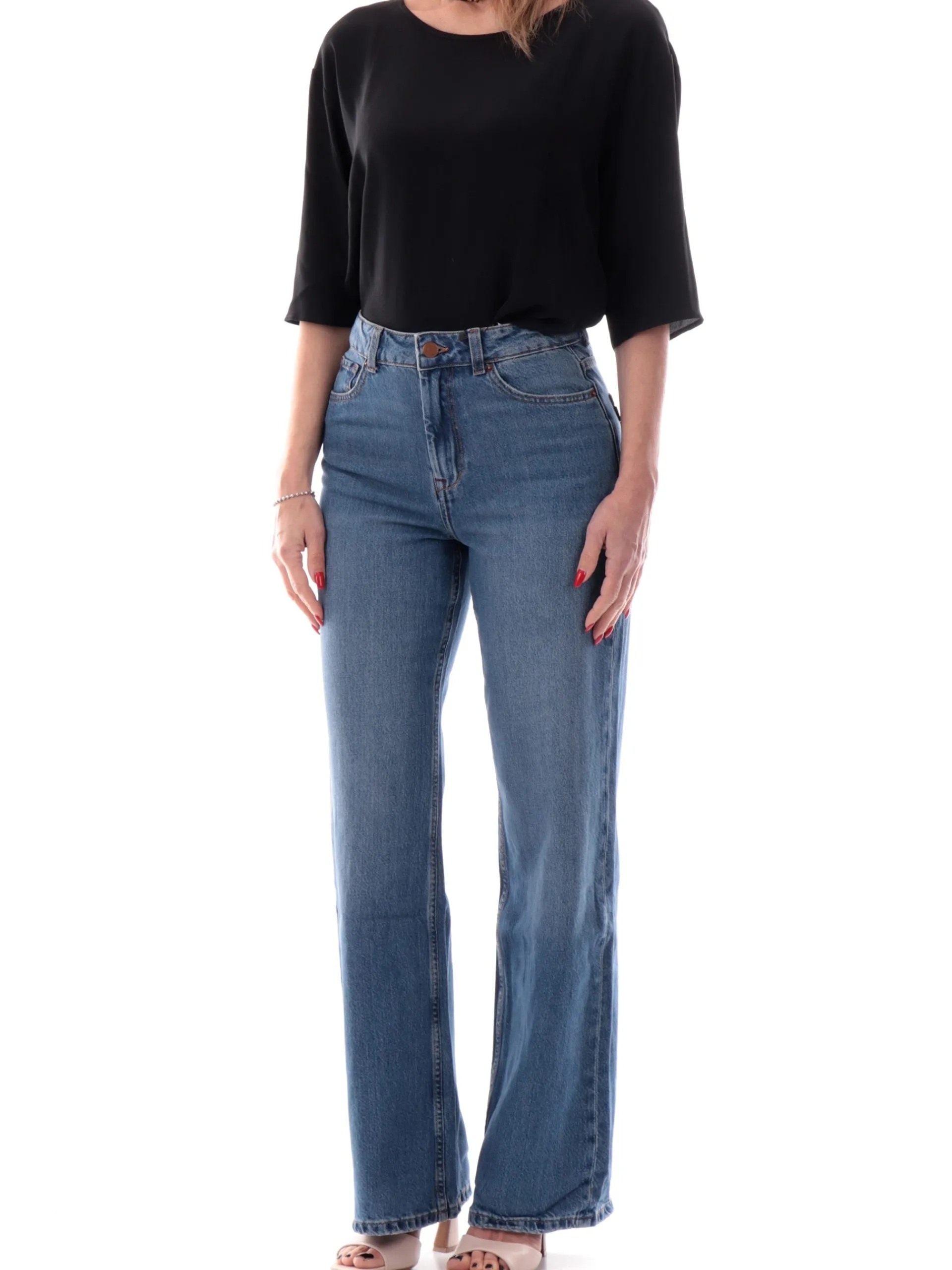 TIFFOSI Jeans*Jeans Wide Leg blu da donna Bonnye 45 10059376