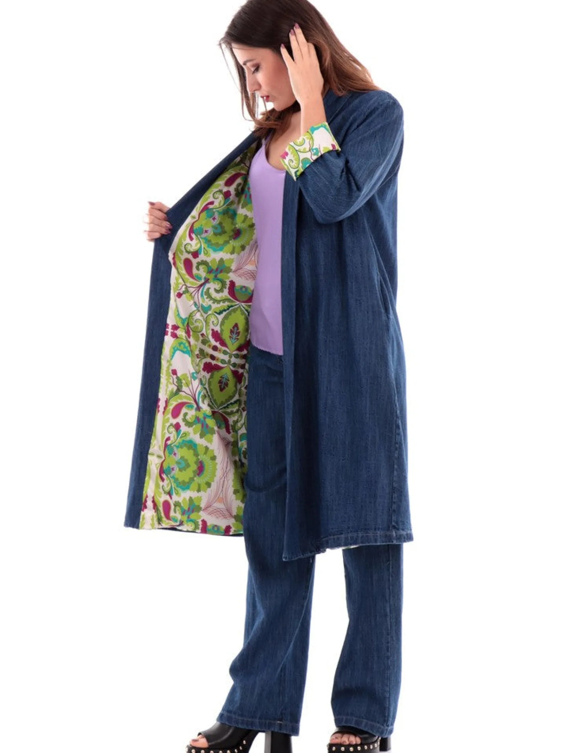 WUSIDE Pantaloni*Jeans Wu'Side blu da donna 23790