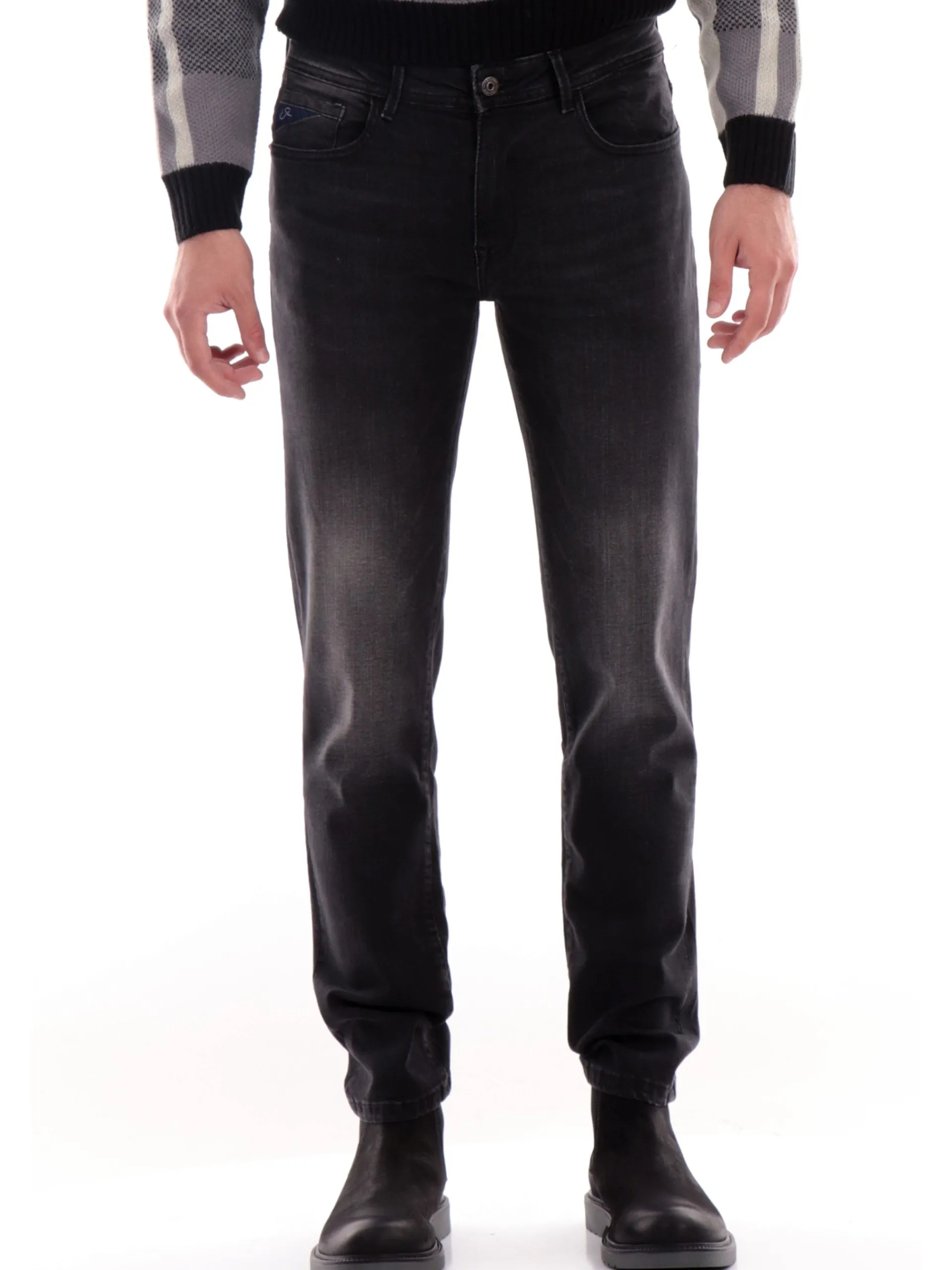 YES ZEE Jeans*Jeans neri da uomo Slim P601F579