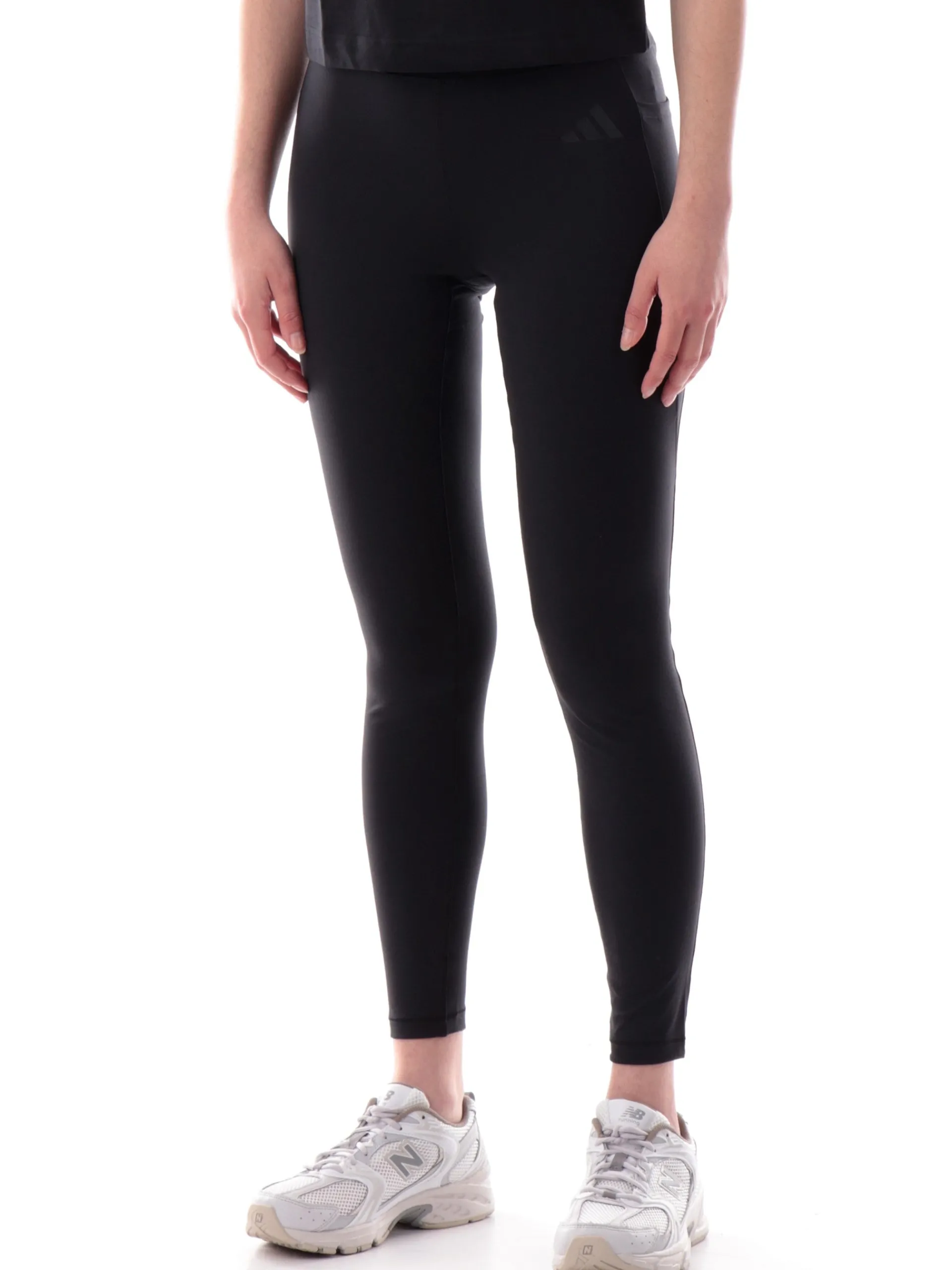 ADIDAS EQUIPMENT Leggings*Leggings Adidas neri da donna con logo Adidas stampato JF3414