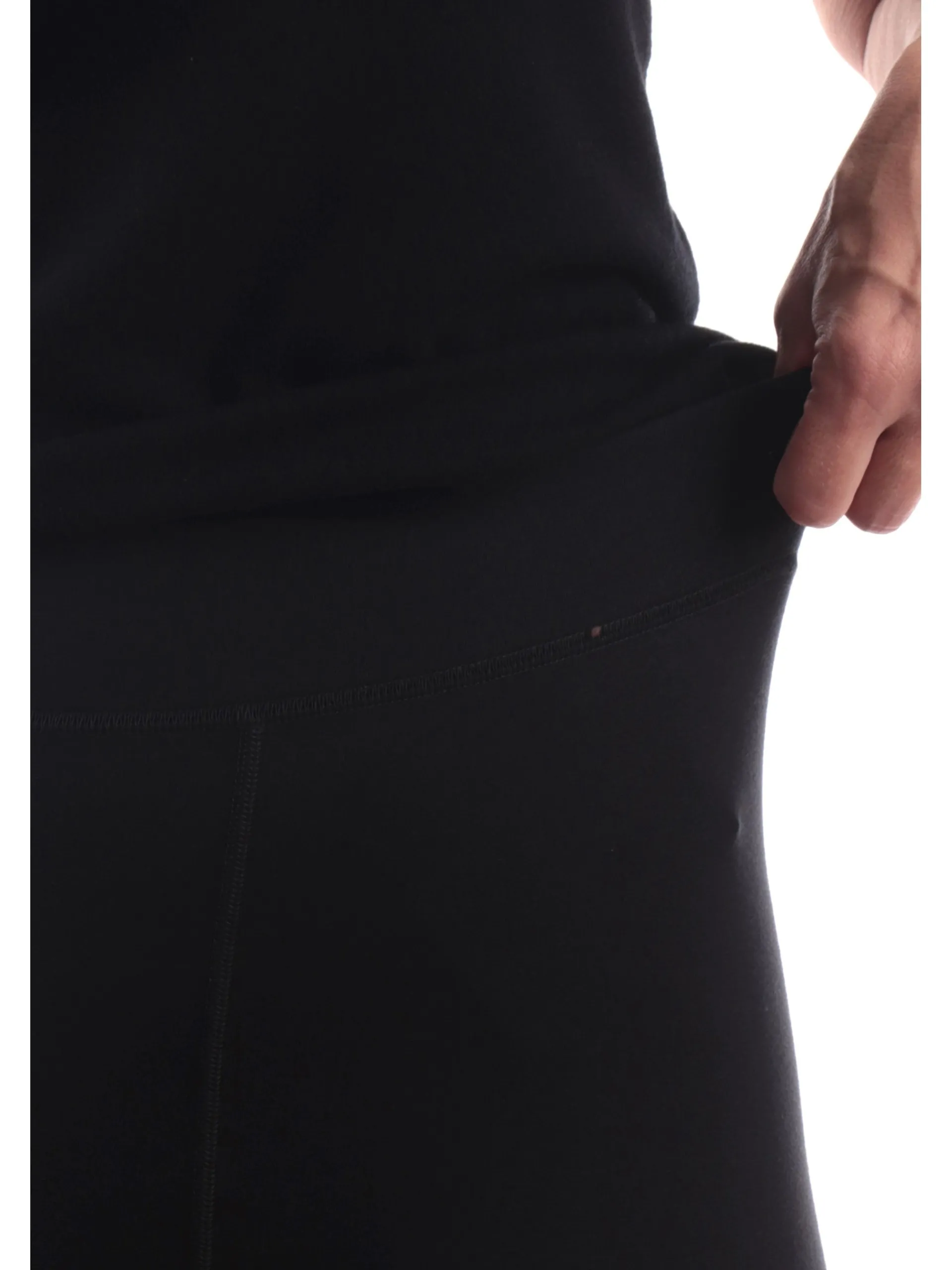 NIKE Leggings*Leggings neri da donna logo sul fondo DV7795