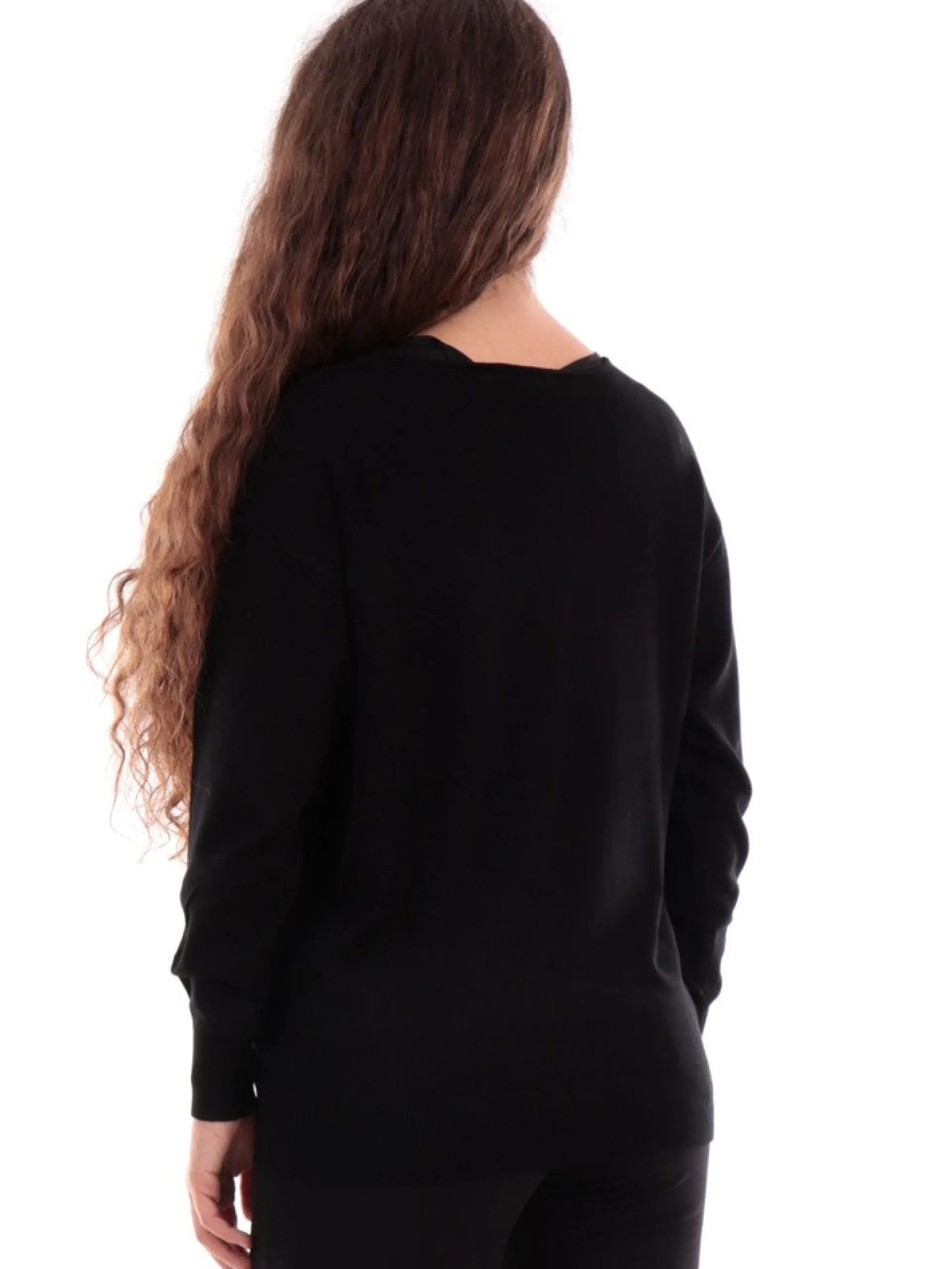 ANIS Maglie*Maglia White Doppia con scollo a V e Canotta Raso Satin da Donna 2351018