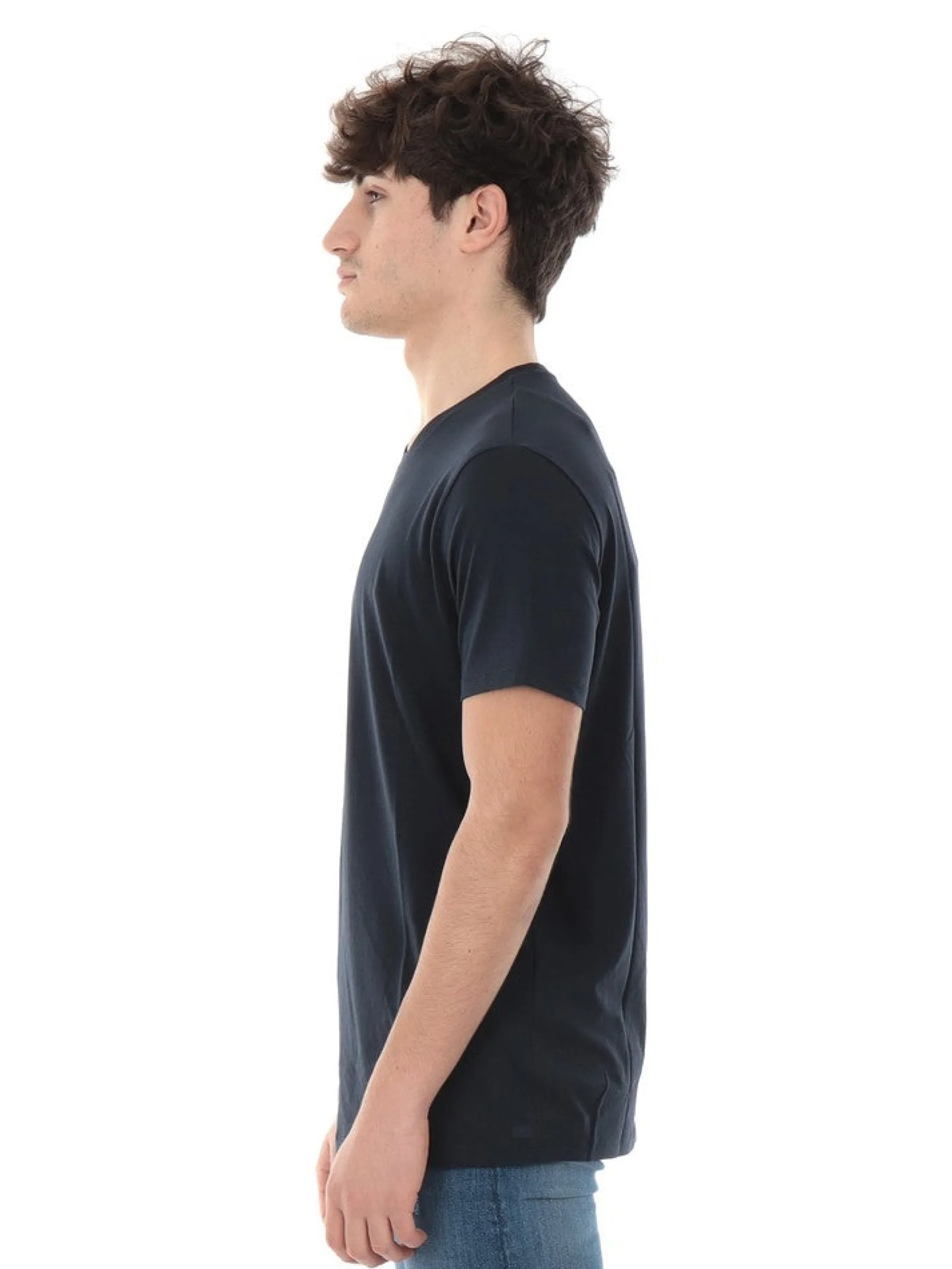 ARMANI EXCHANGE T-Shirt*Maglia AX blu da uomo 8NZT74ZJA5Z