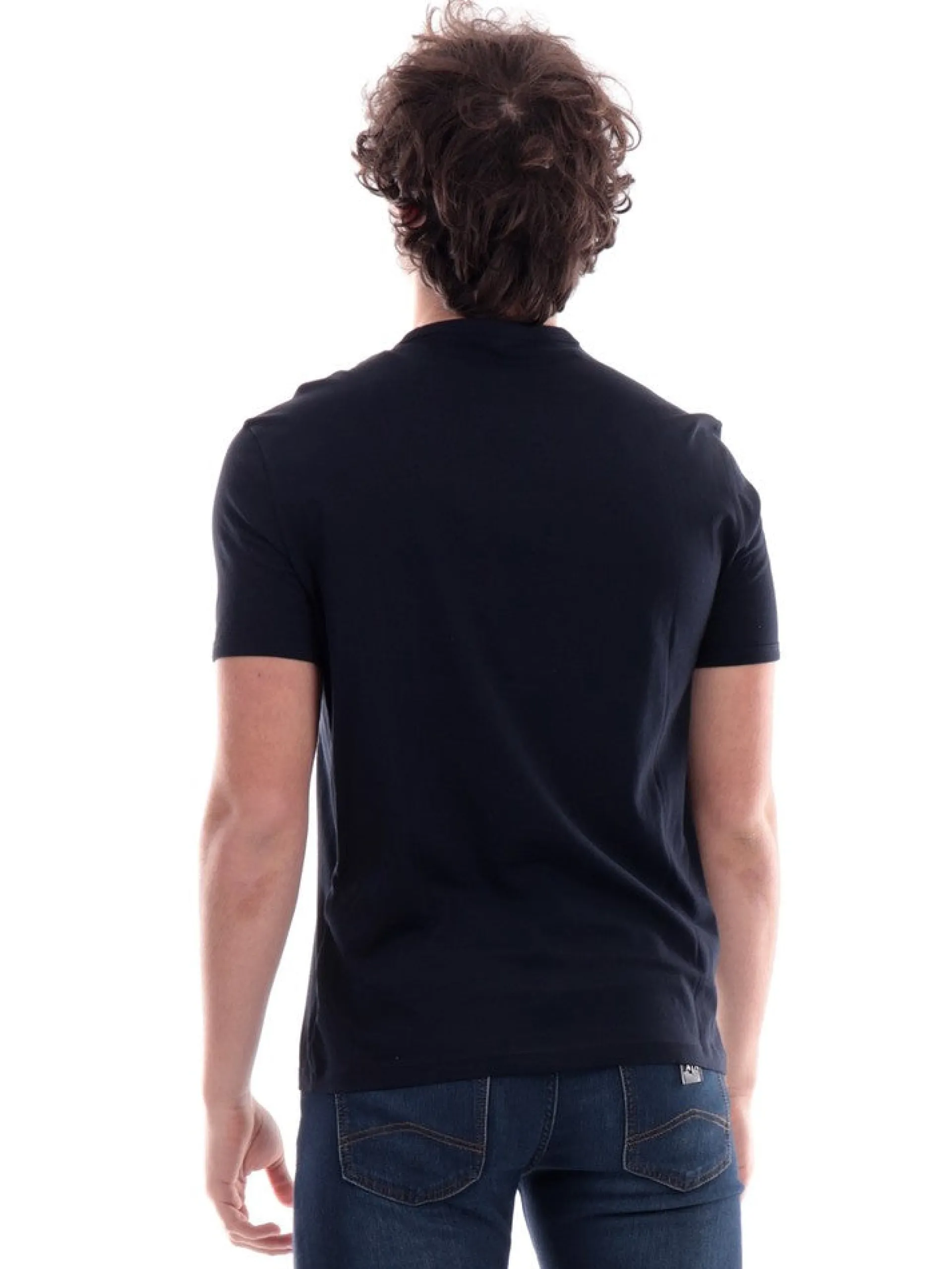 ARMANI EXCHANGE T-Shirt*Maglia AX blu da uomo 8NZT76Z8H4Z