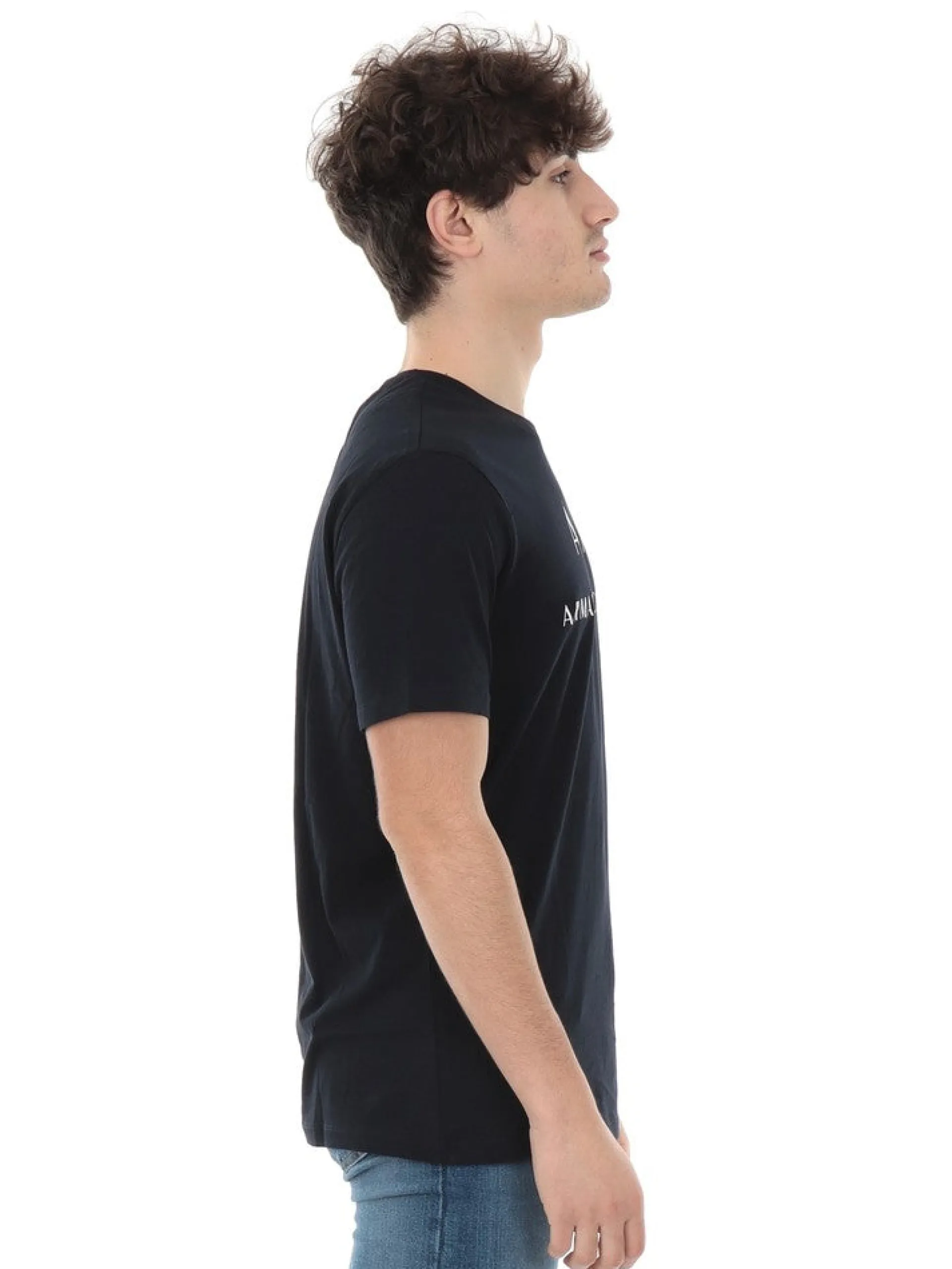 ARMANI EXCHANGE T-Shirt*Maglia blu da uomo 8NZTCJZ8H4Z