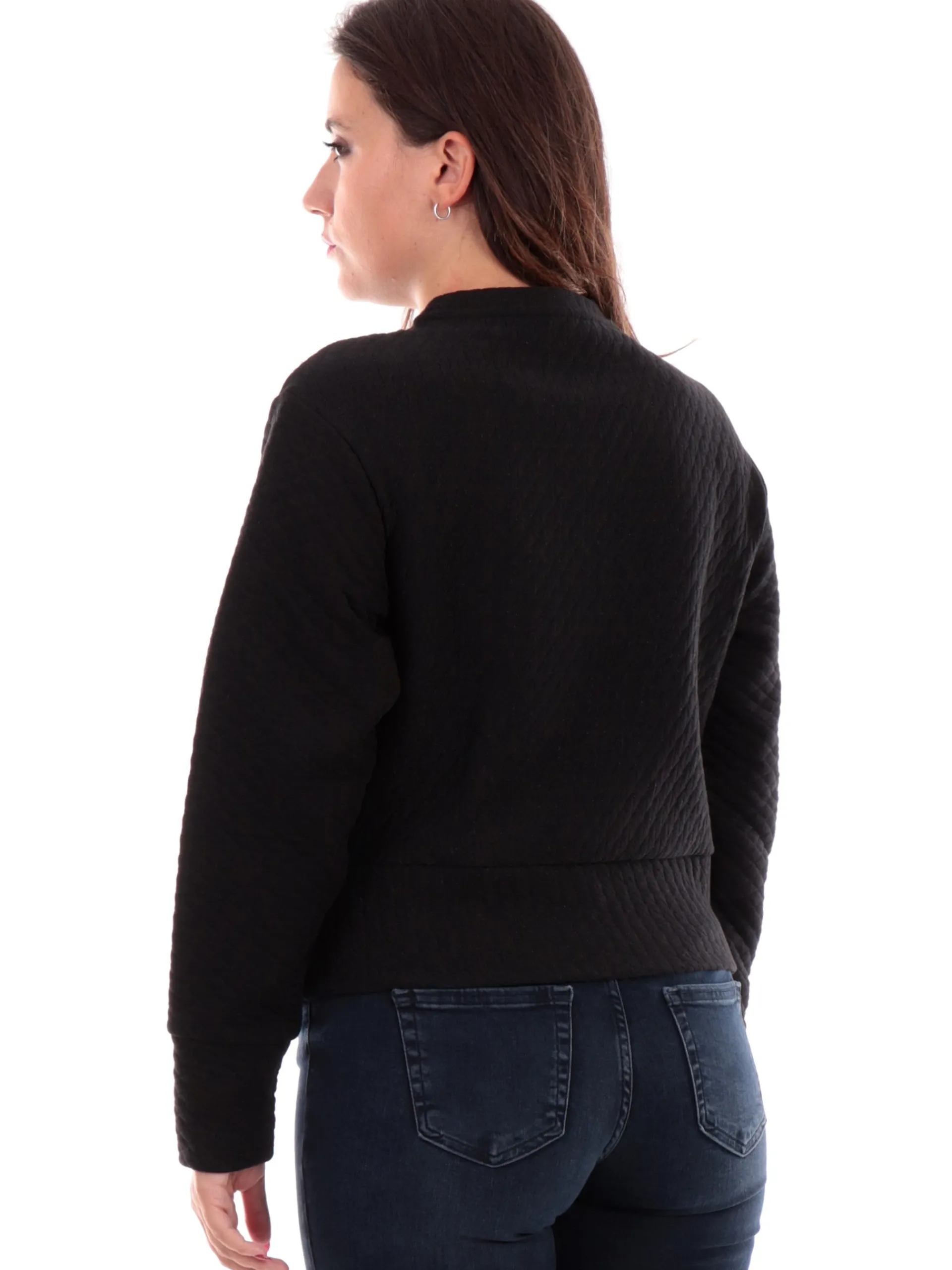 ARMANI EXCHANGE Felpe*Maglia nera da donna 6DYM44YJHHZ