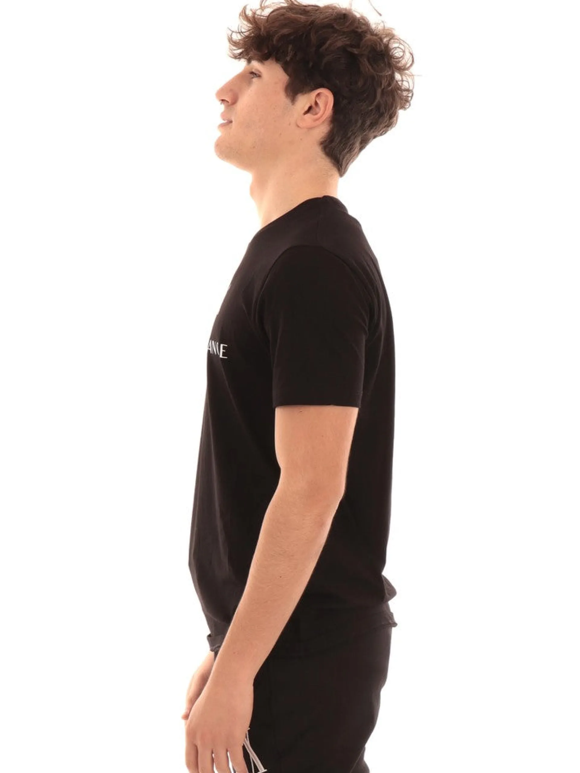 ARMANI EXCHANGE T-Shirt*Maglia nera da uomo 8NZTCJZ8H4Z