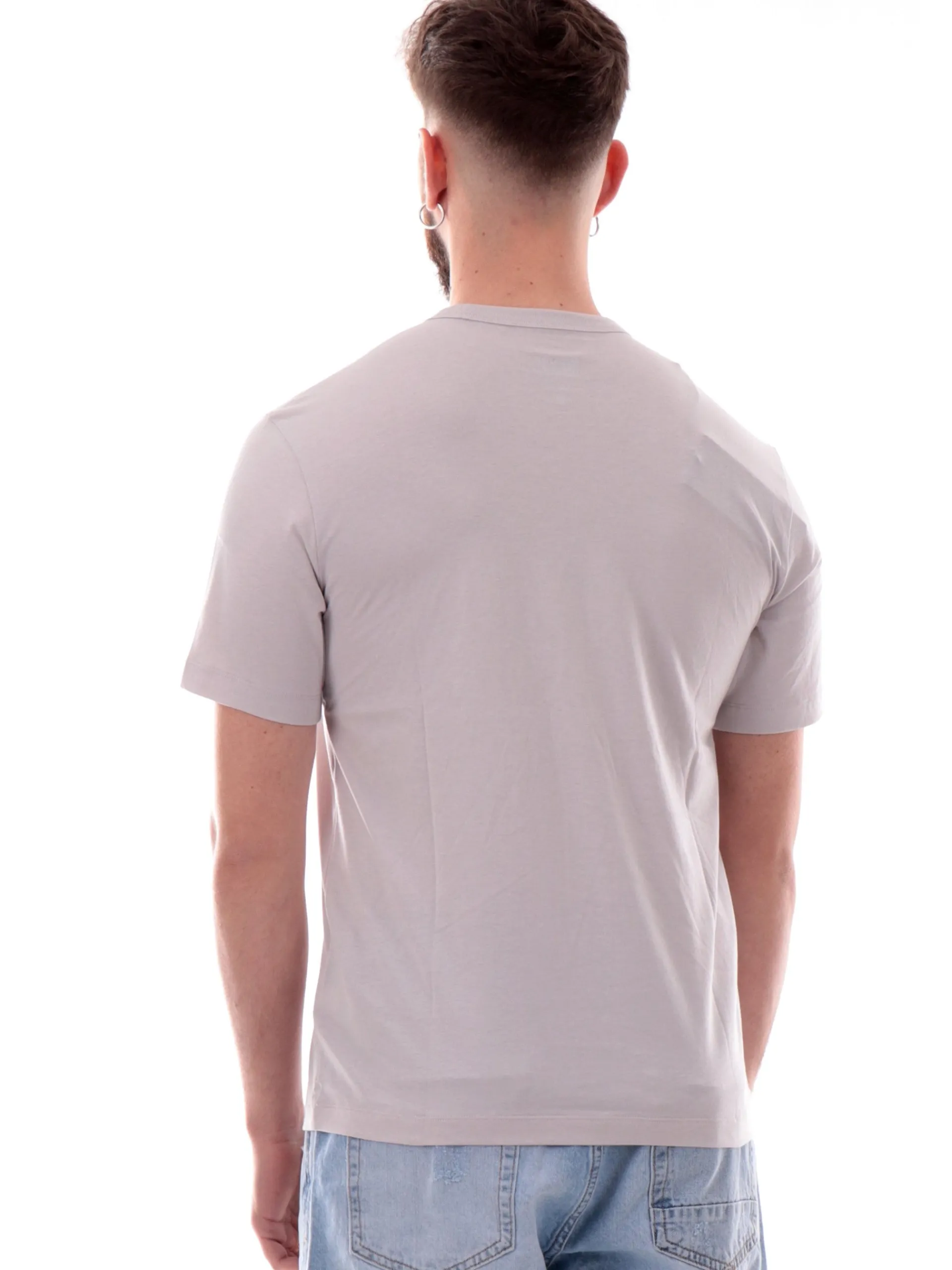 BLAUER T-Shirt*Maglia grigia da uomo Irving logo lato cuore H02196004547