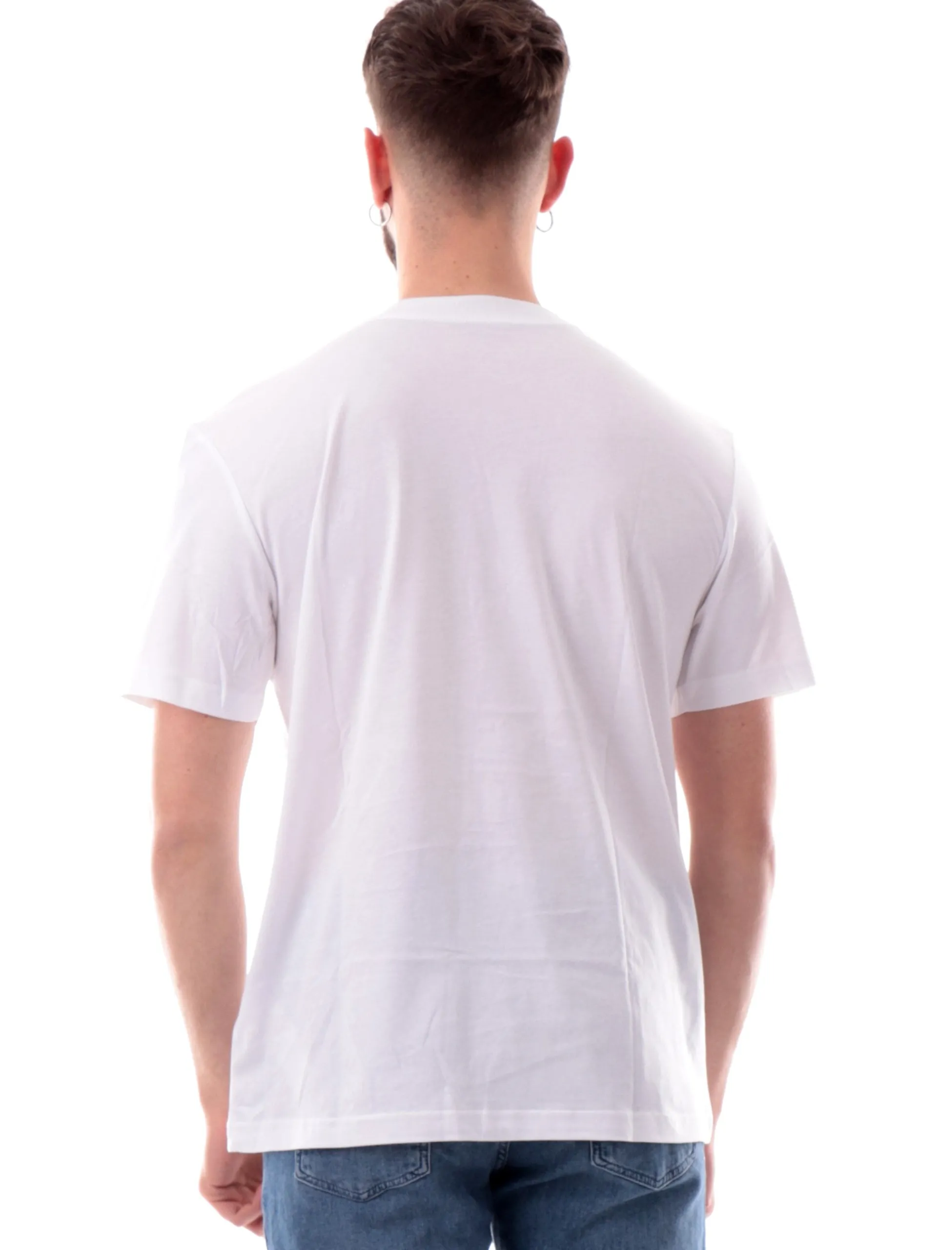CALVIN KLEIN T-Shirt*Maglia bianca da uomo maxi logo Shift J30J327471