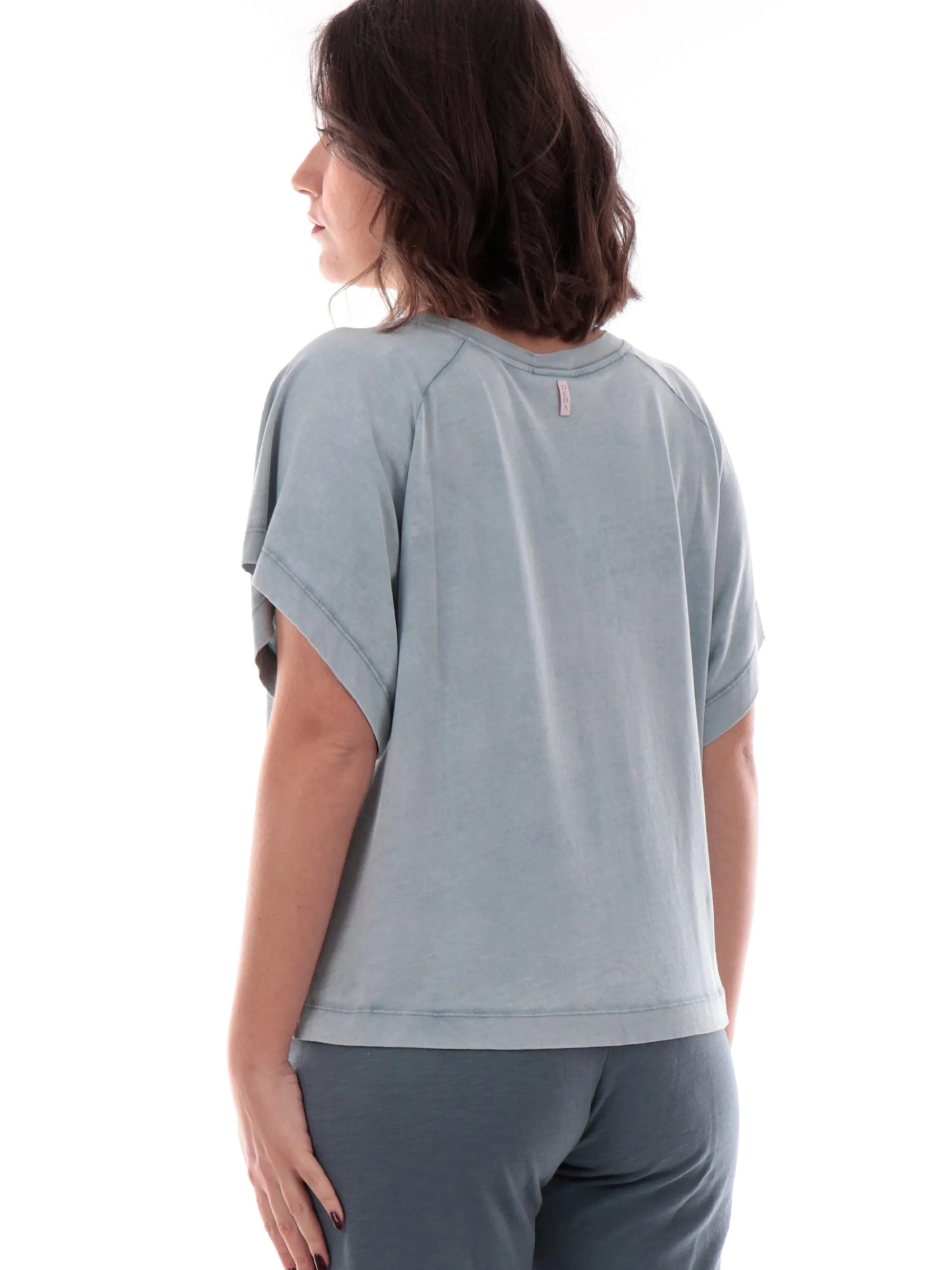DEHA T-Shirt*Maglia azzurra da donna Fade over D2240137627