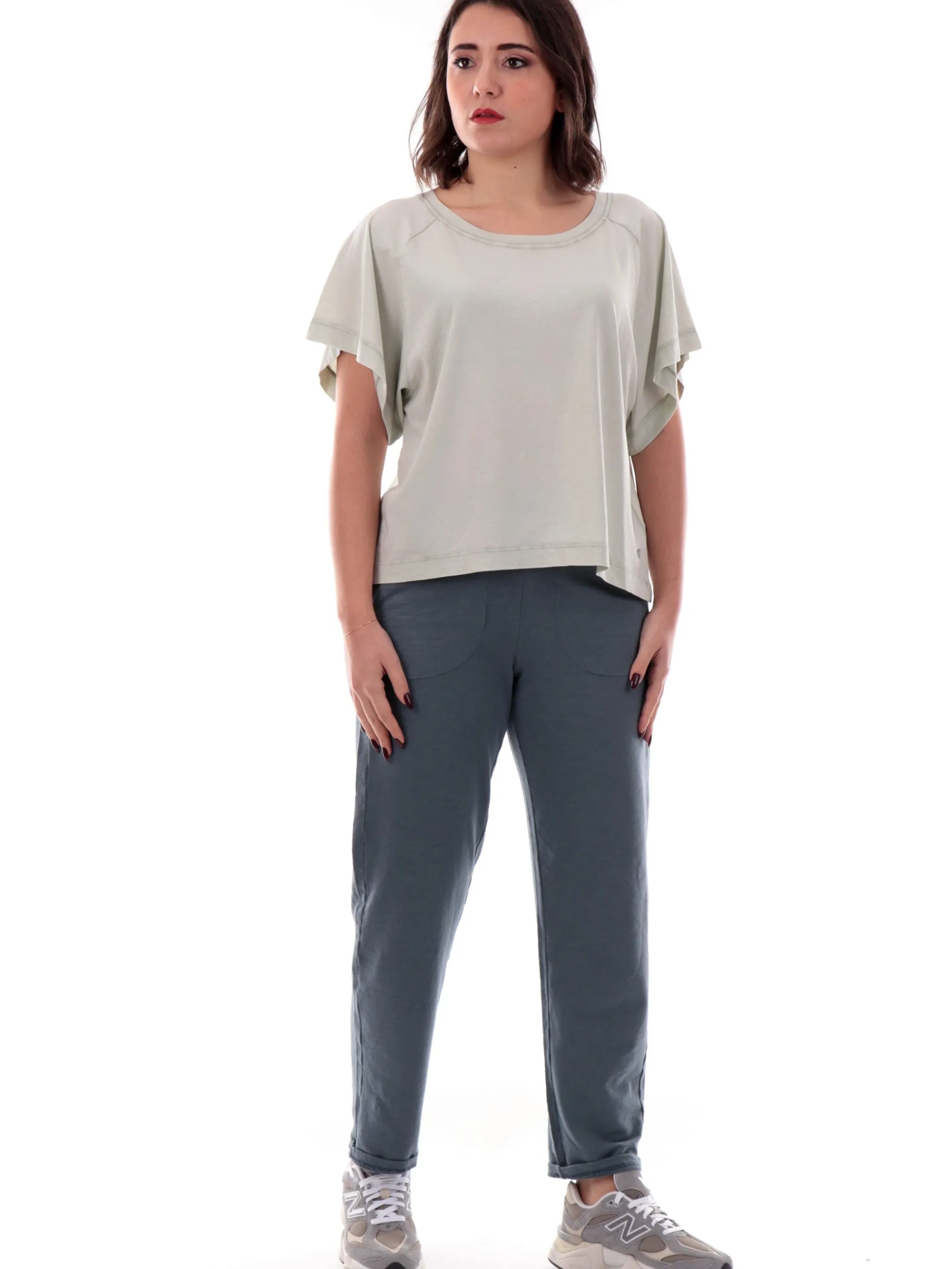 DEHA T-Shirt*Maglia verde menta da donna Fade over D2240137620