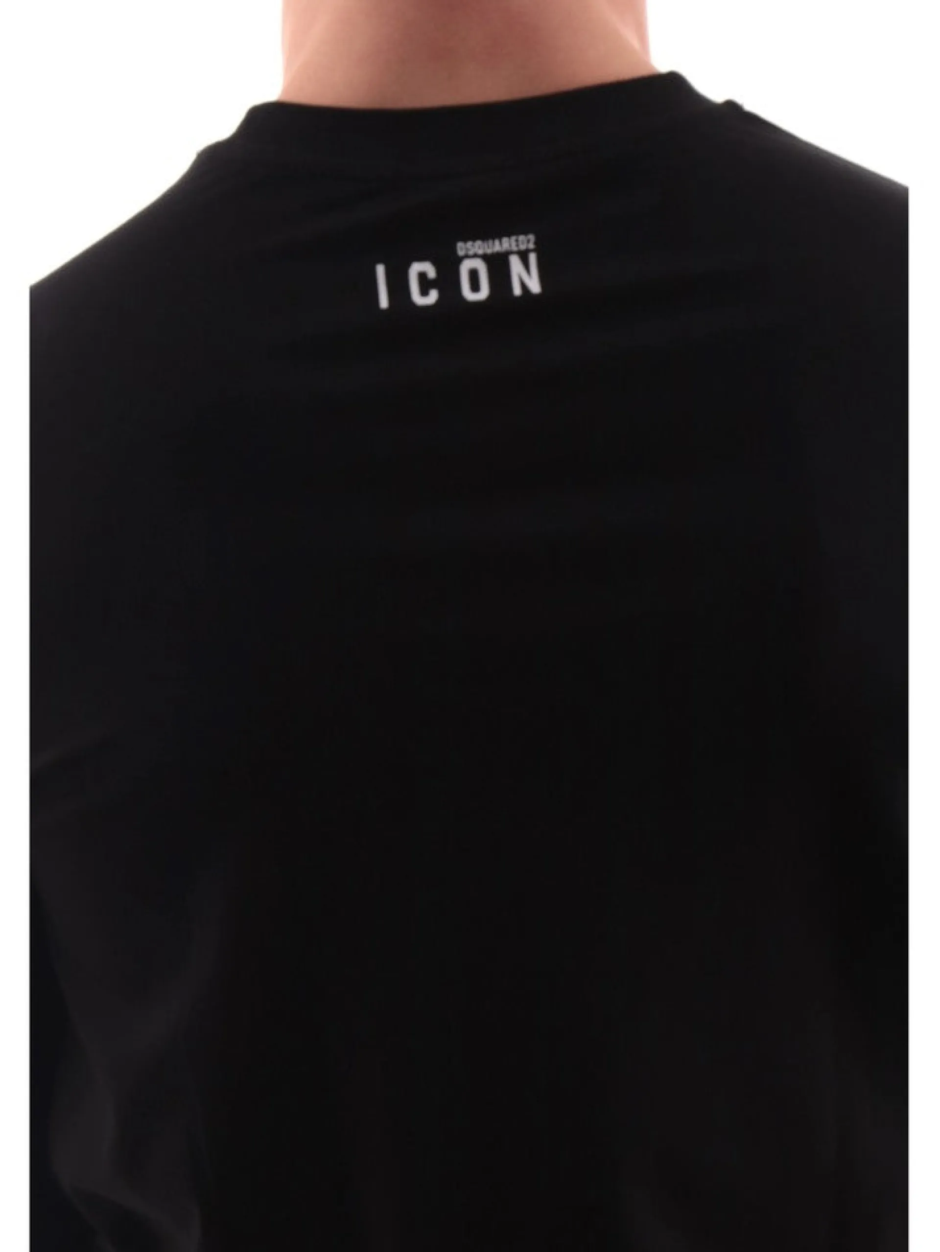DSQUARED T-Shirt*Maglia nera da uomo Long Sleeves D9M104700