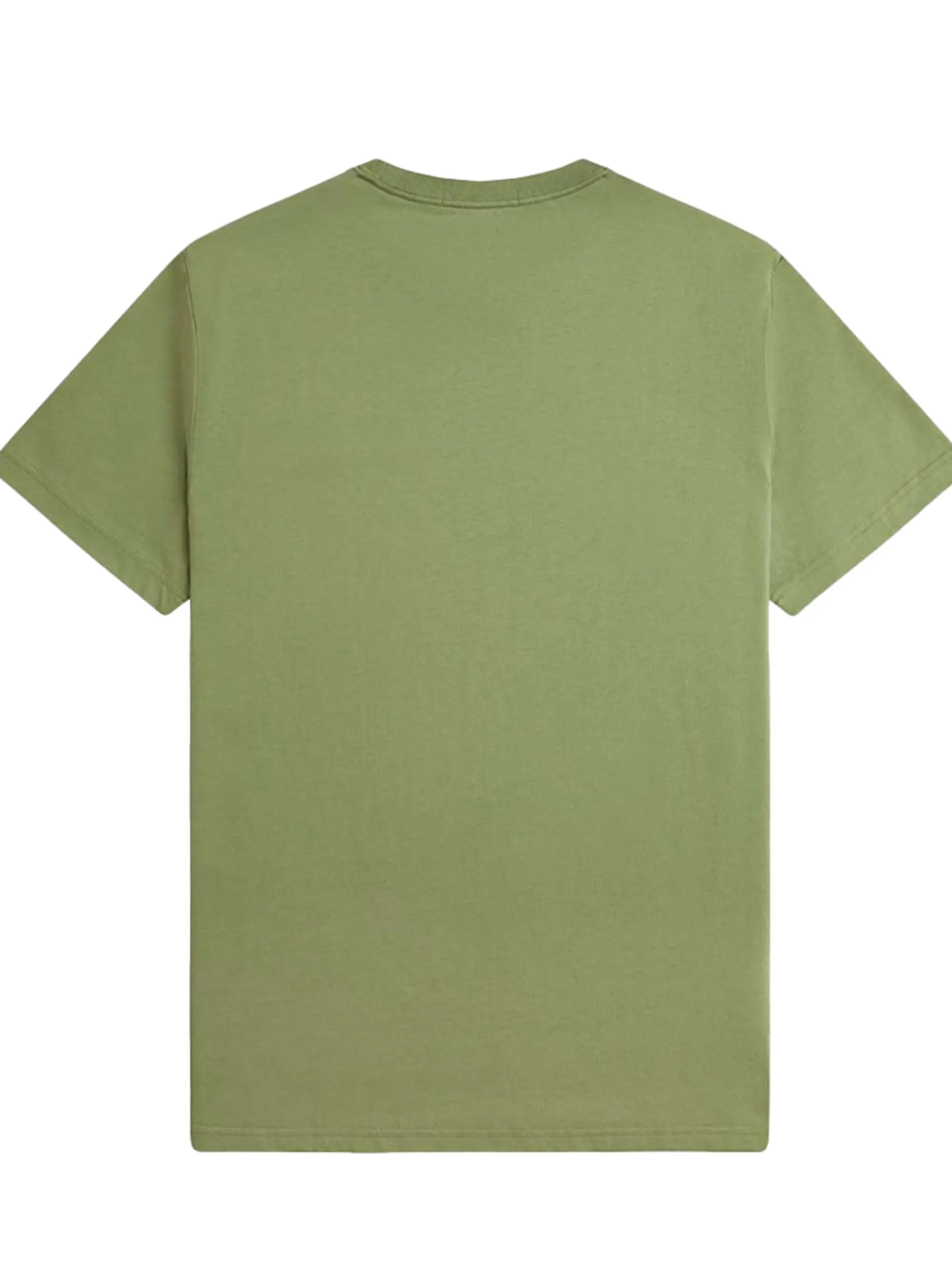 FRED PERRY T-Shirt*Maglia verde da uomo logo verde Crew Neck M1600