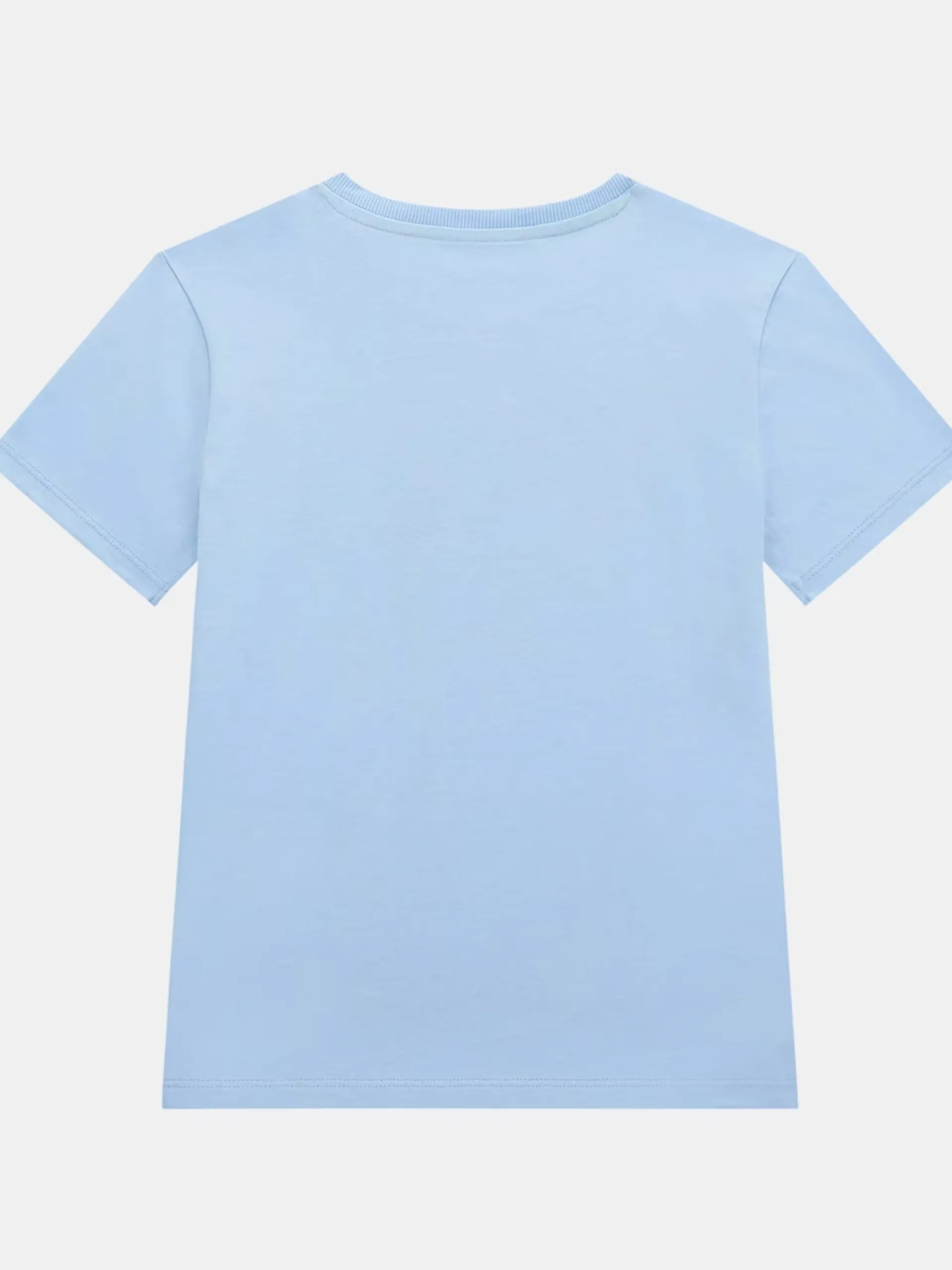 GUESS T-Shirt*Maglia celeste da bambino maxi stampa maniche corte L5GI00K8HM4