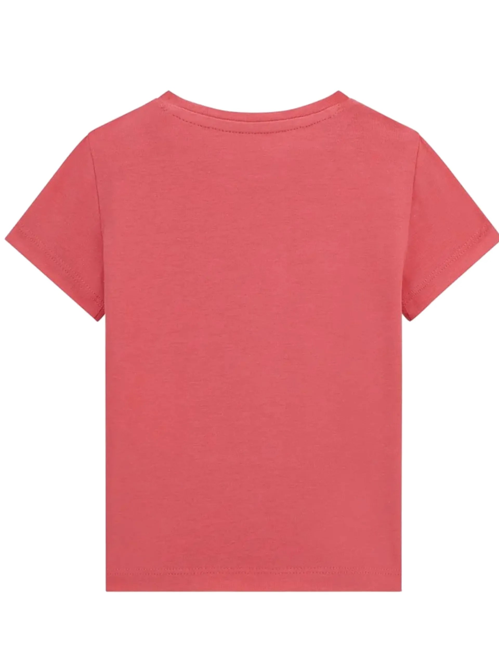 GUESS T-Shirt*Maglia fucsia da bambina logo argento glitter A5RI00K6YW4