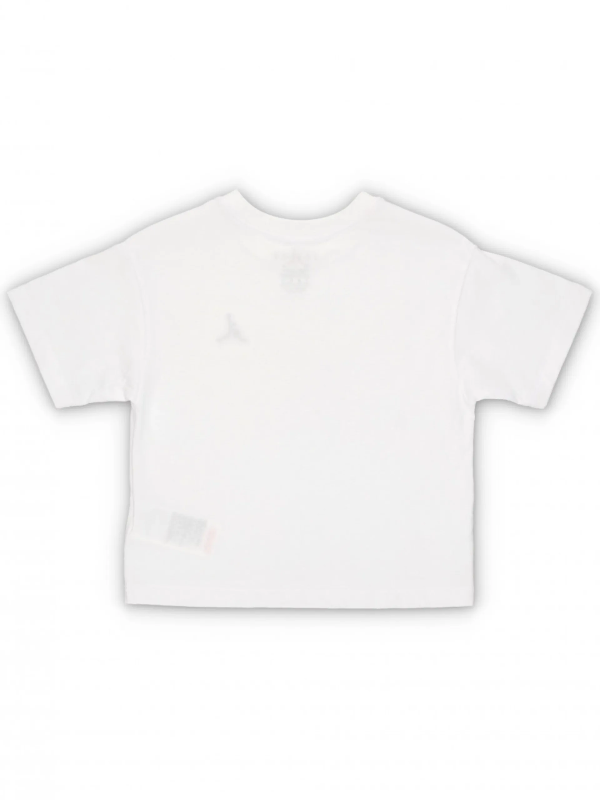 NIKE JORDAN T-Shirt*Maglia Jordan bianca da bambina logo Jumpman ricamato 45D311
