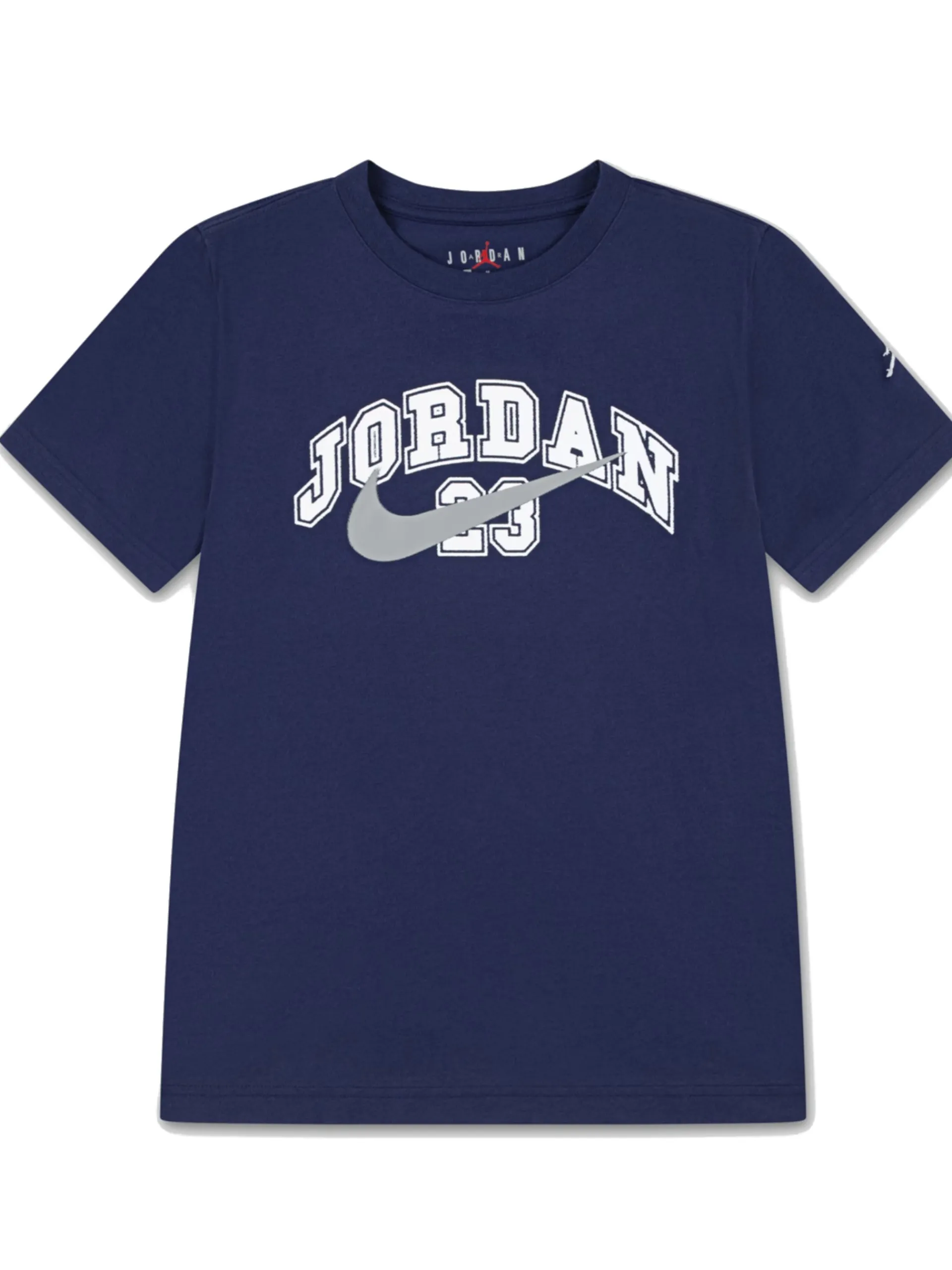 NIKE JORDAN T-Shirt*Maglia Jordan blu da bambino con stampa e logo ricamato 95F052