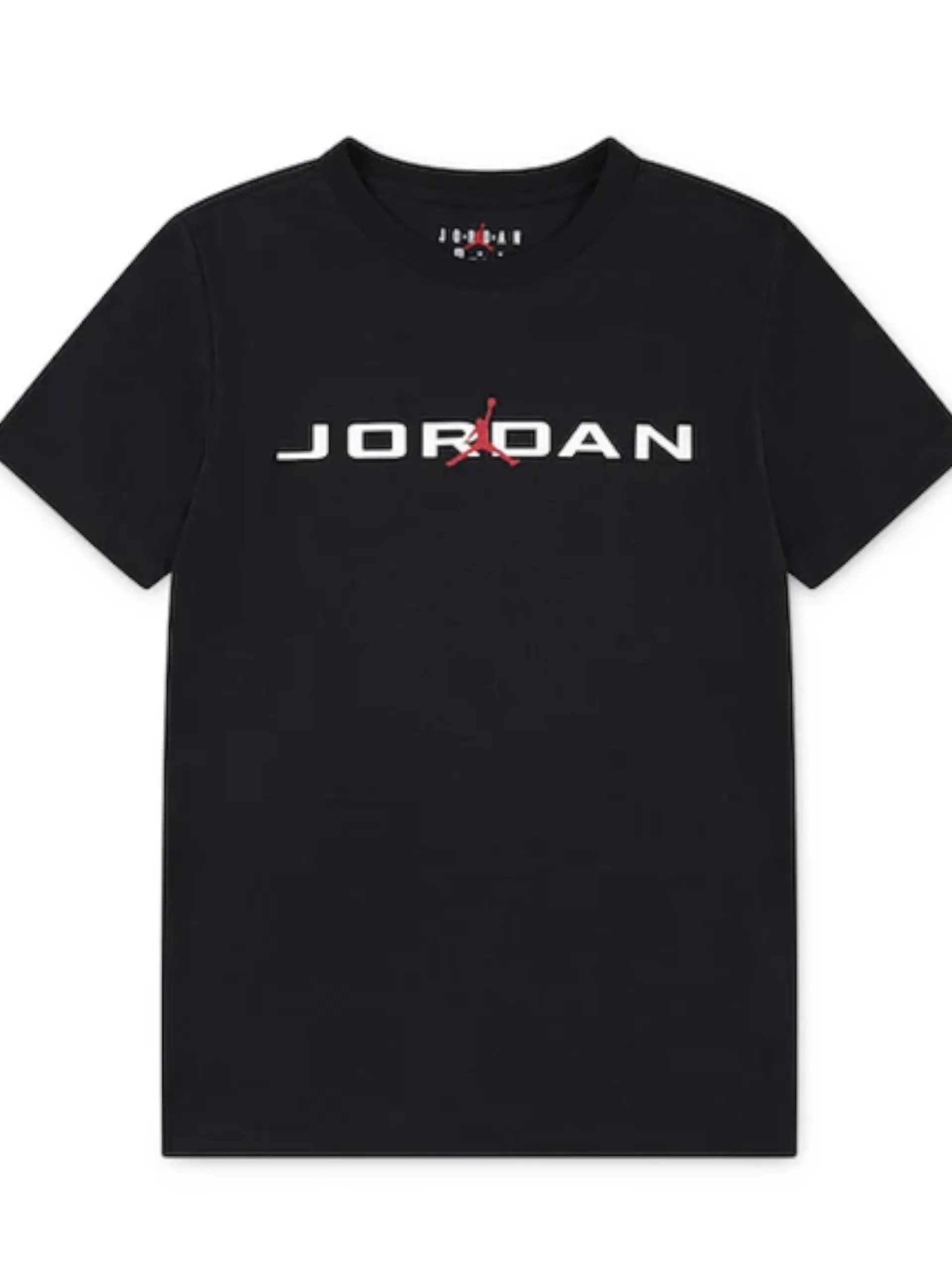NIKE JORDAN T-Shirt*Maglia Jordan nera da bambino stampa Air Stretch 95D628