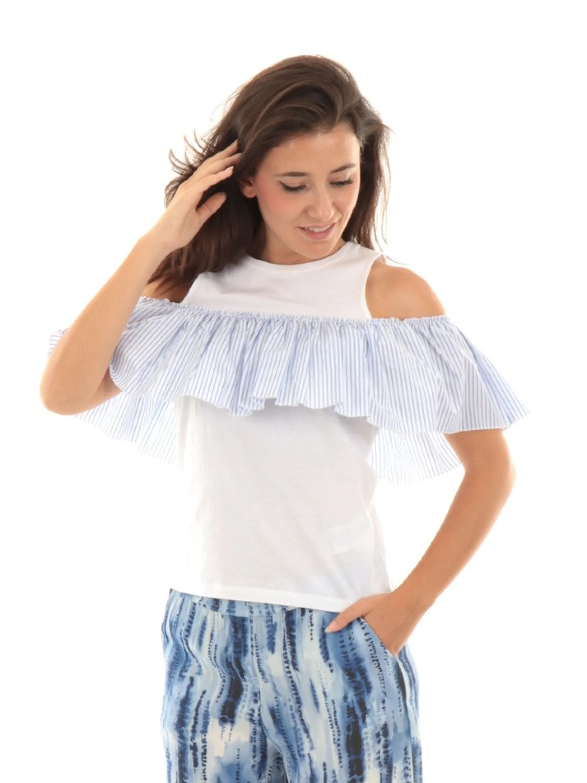 KOCCA Maglie*Maglia Bianca da Donna BEBVINF