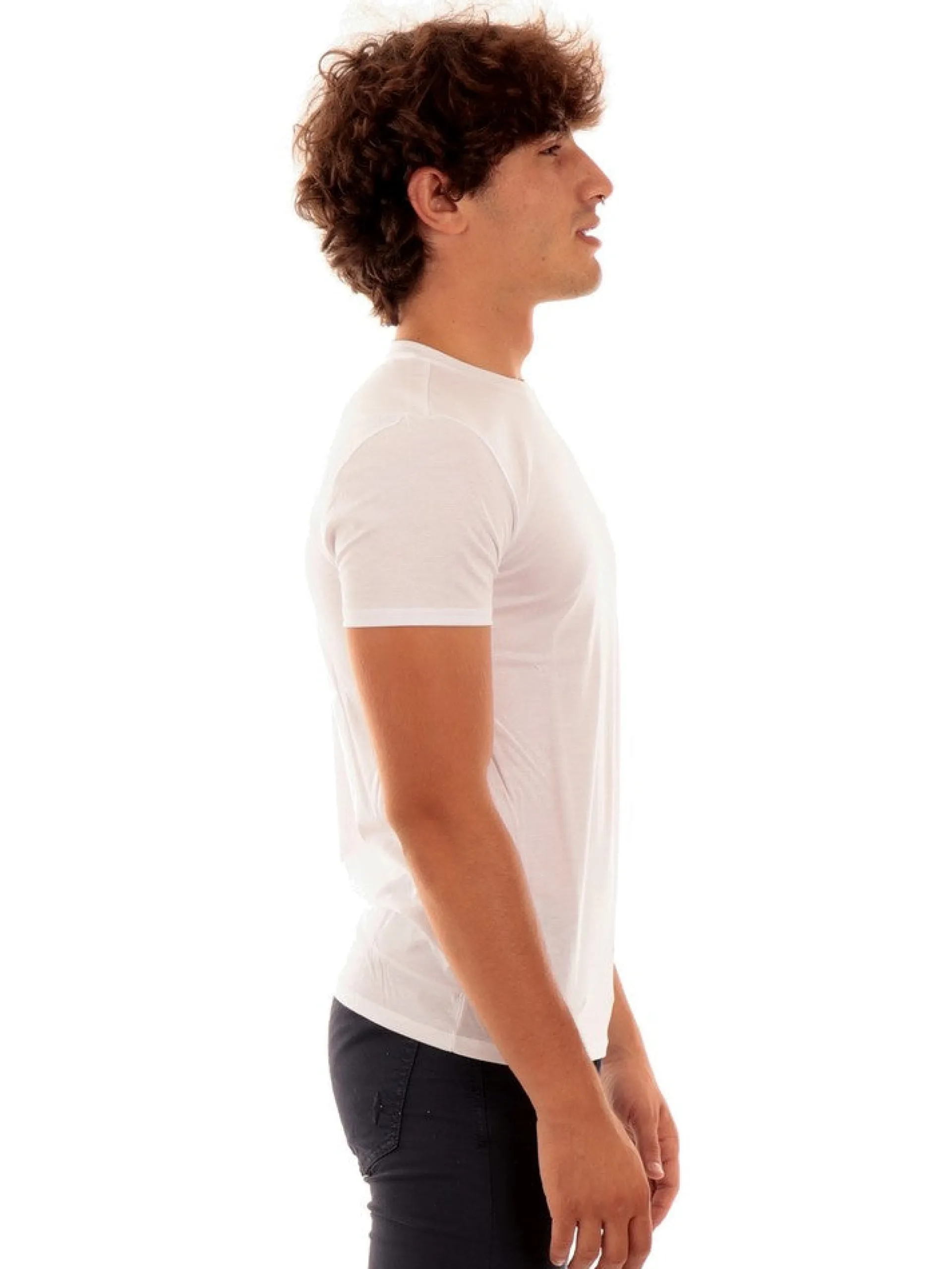 LACOSTE T-Shirt*Maglia bianca da uomo TH6709