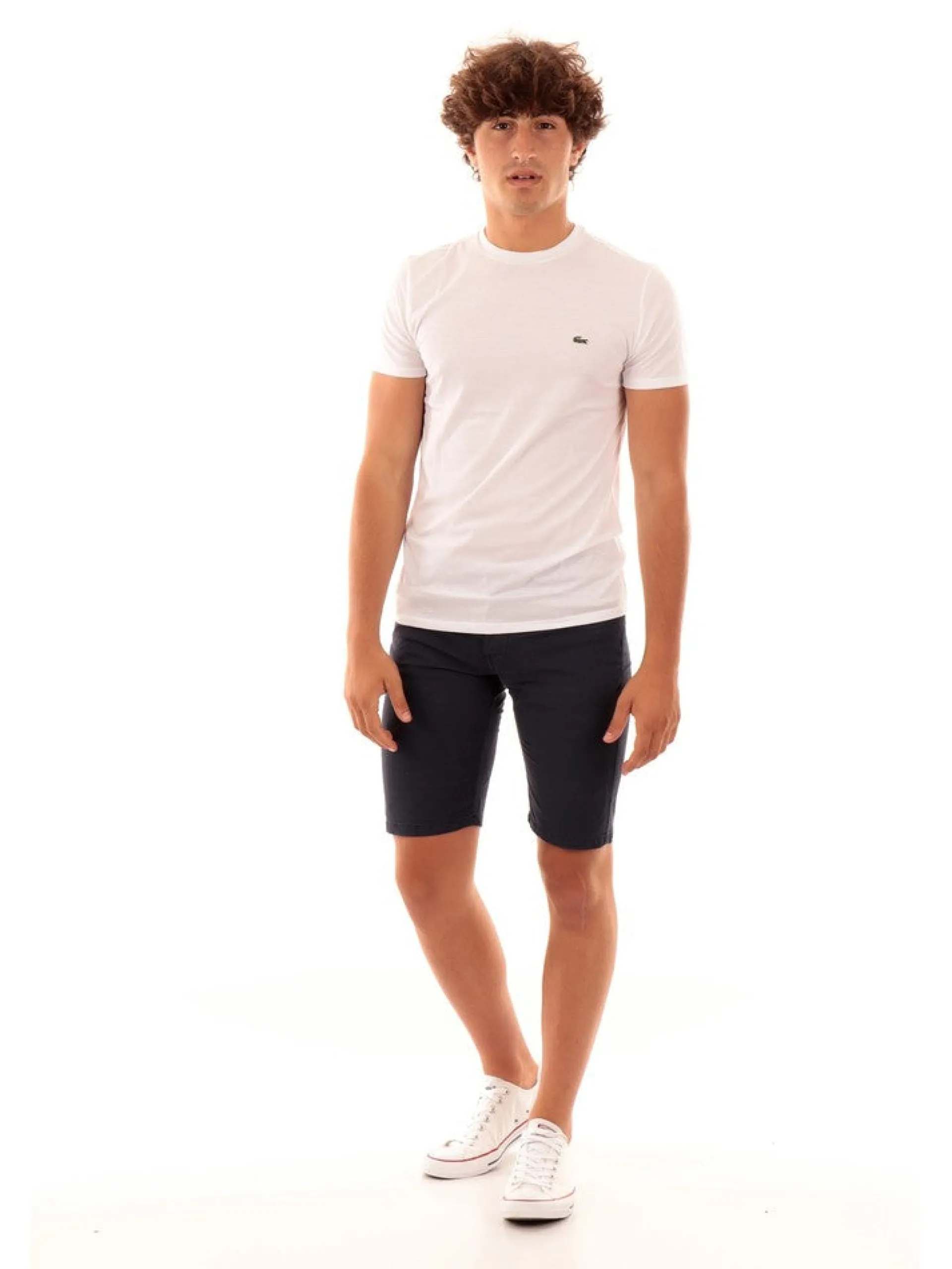LACOSTE T-Shirt*Maglia bianca da uomo TH6709