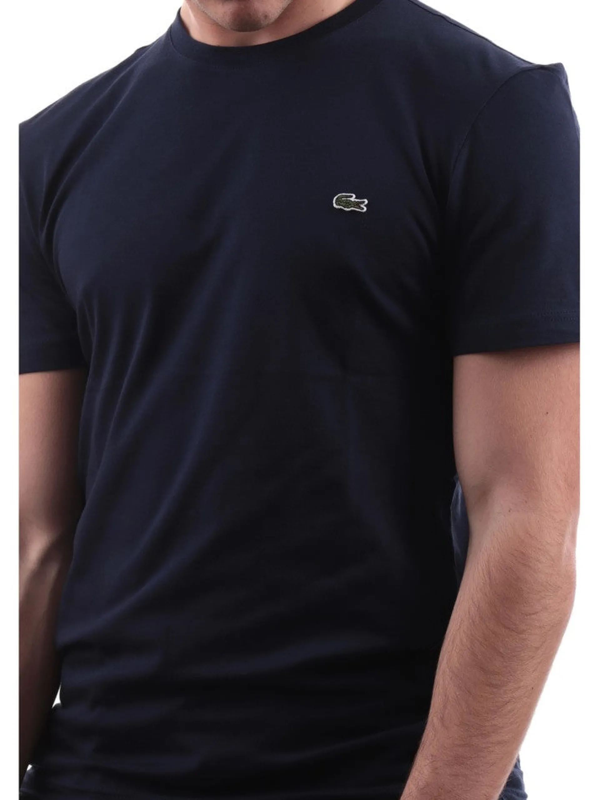 LACOSTE T-Shirt*Maglia blu da uomo Regular Fit TH2038