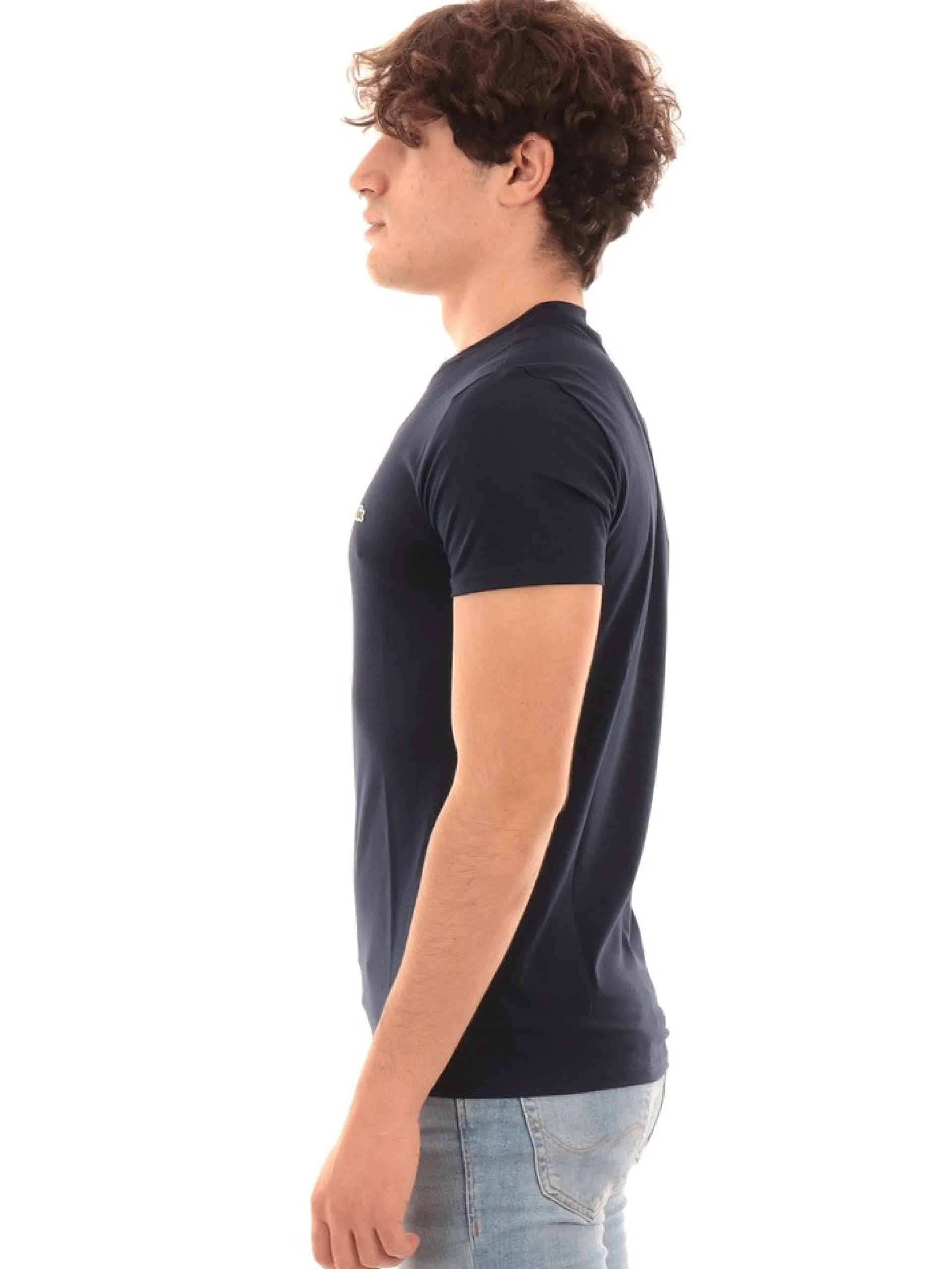 LACOSTE T-Shirt*Maglia blu marine da uomo TH6709