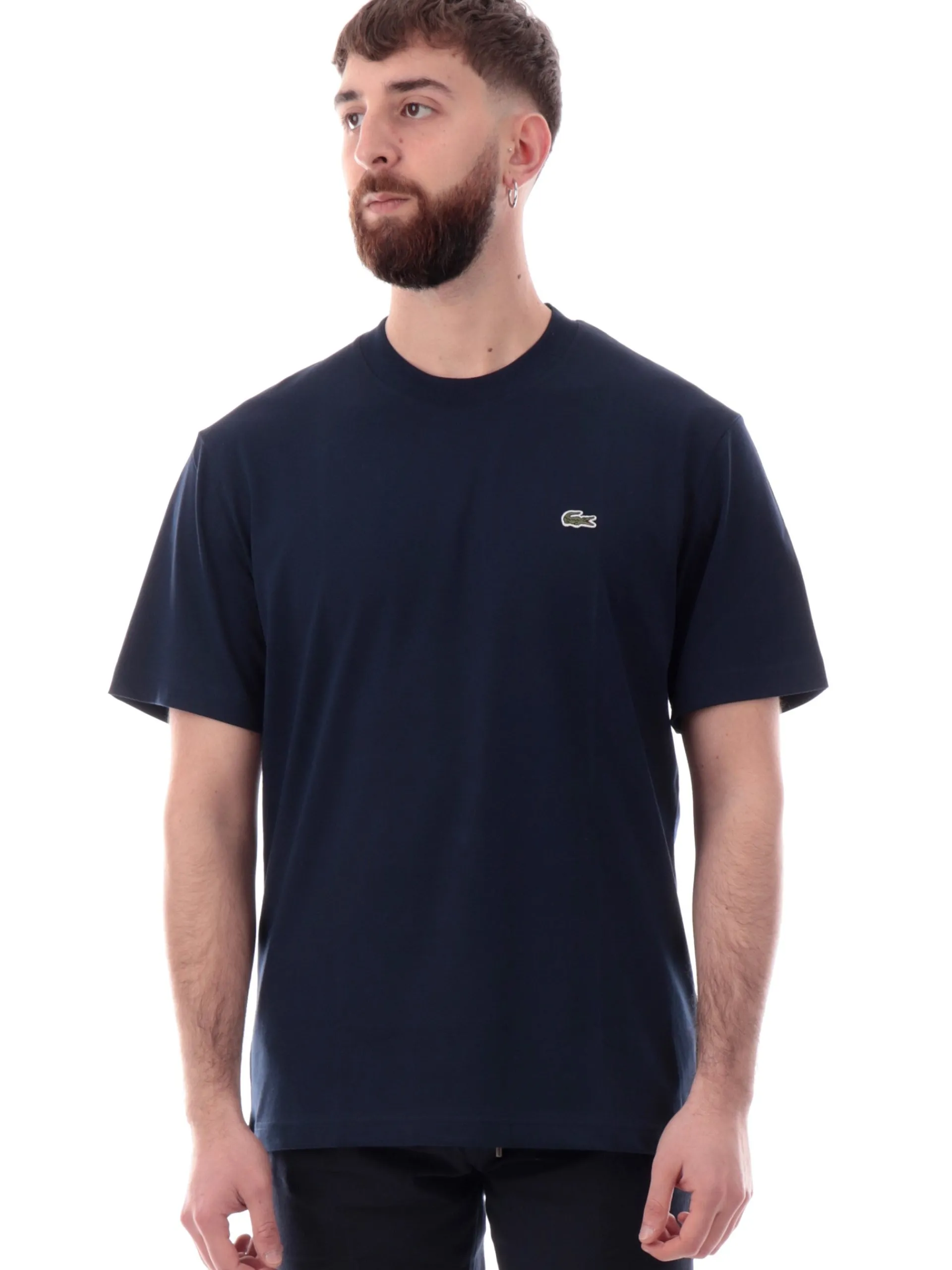 LACOSTE T-Shirt*Maglia da uomo blu a maniche corte TH7318166