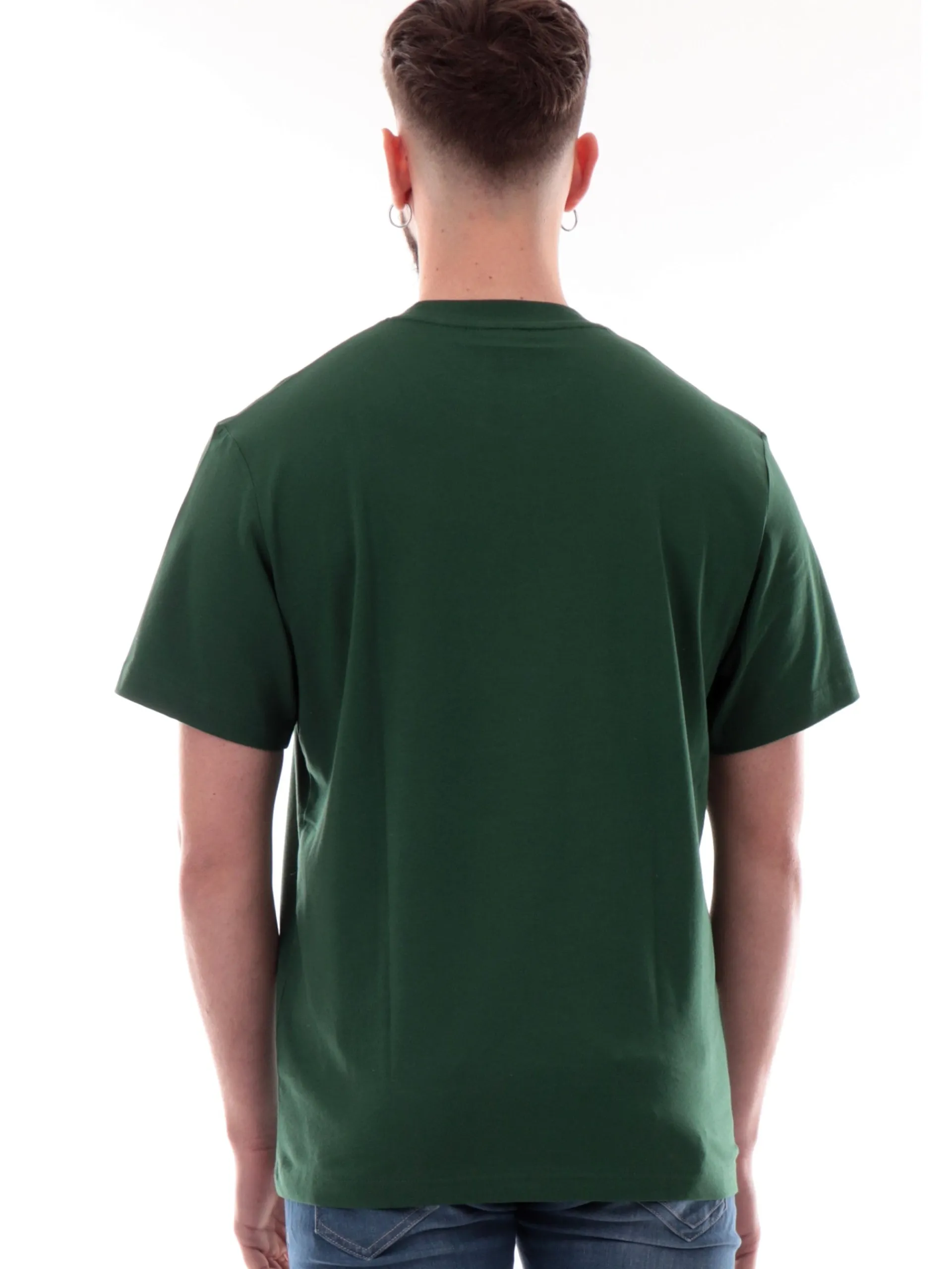 LACOSTE T-Shirt*Maglia verde da uomo maniche corte TH7318