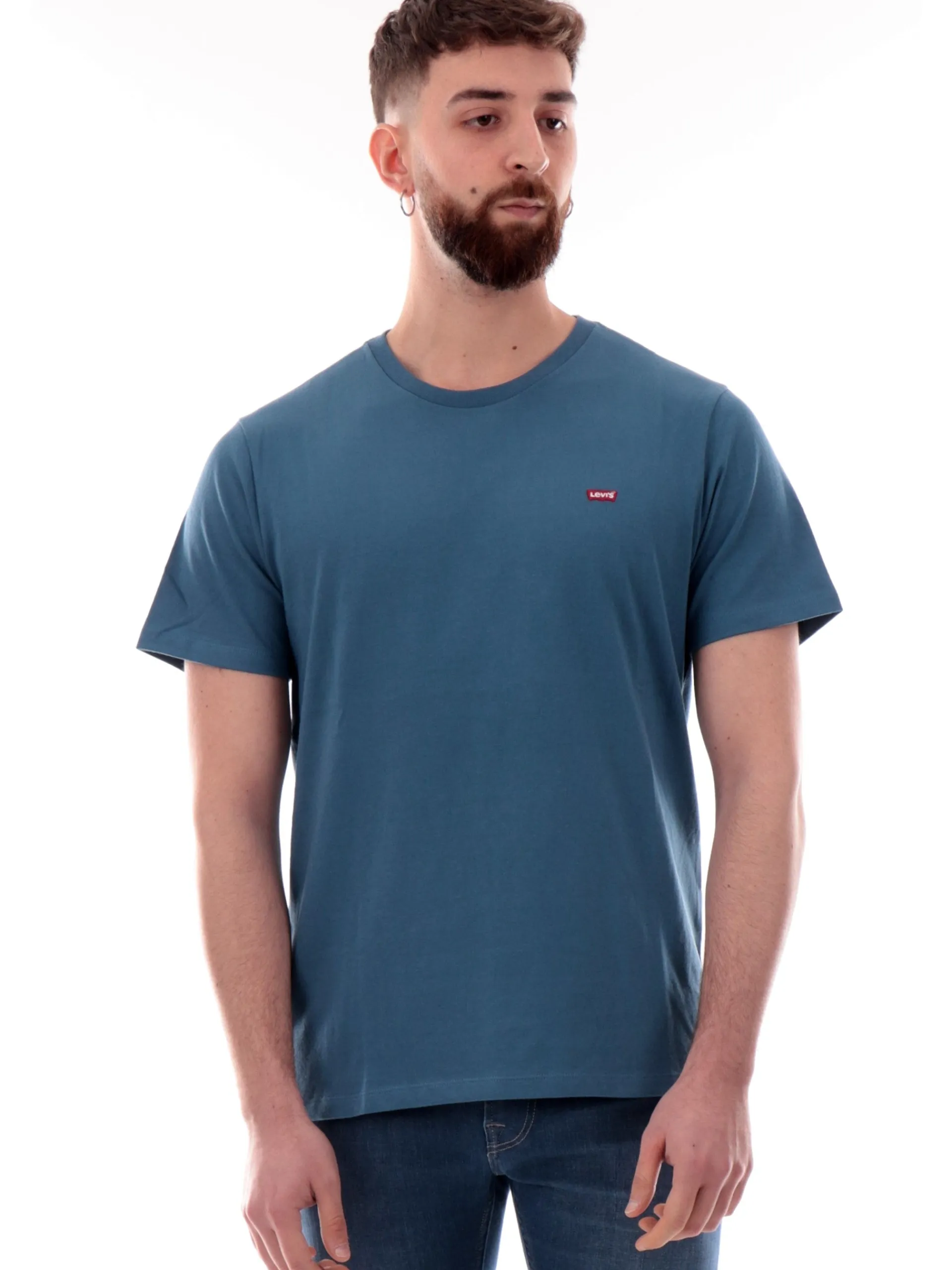 LEVIS T-Shirt*Maglia celeste da uomo Original 5660502