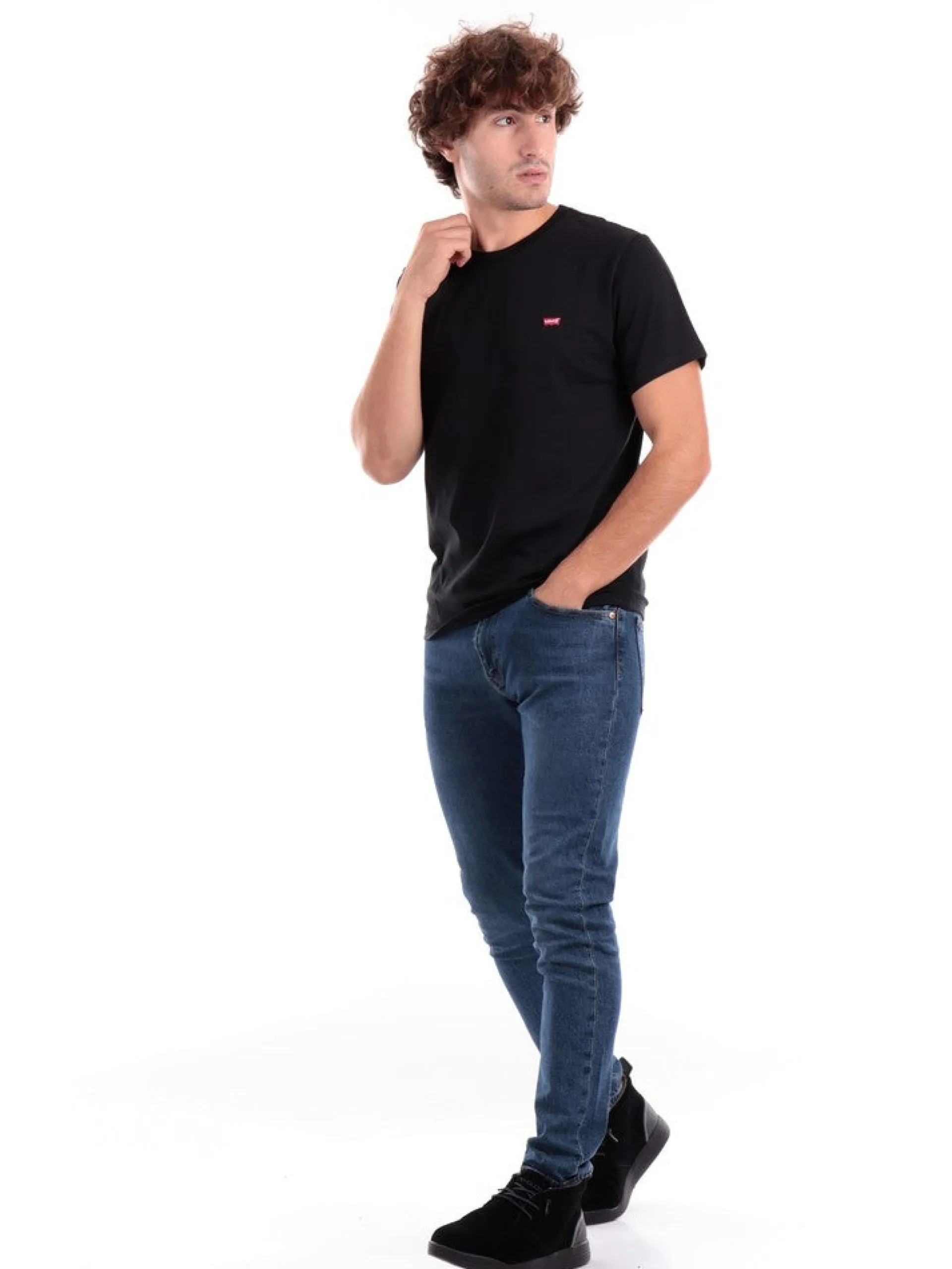 LEVIS T-Shirt*Maglia Levi's nera da uomo 566050