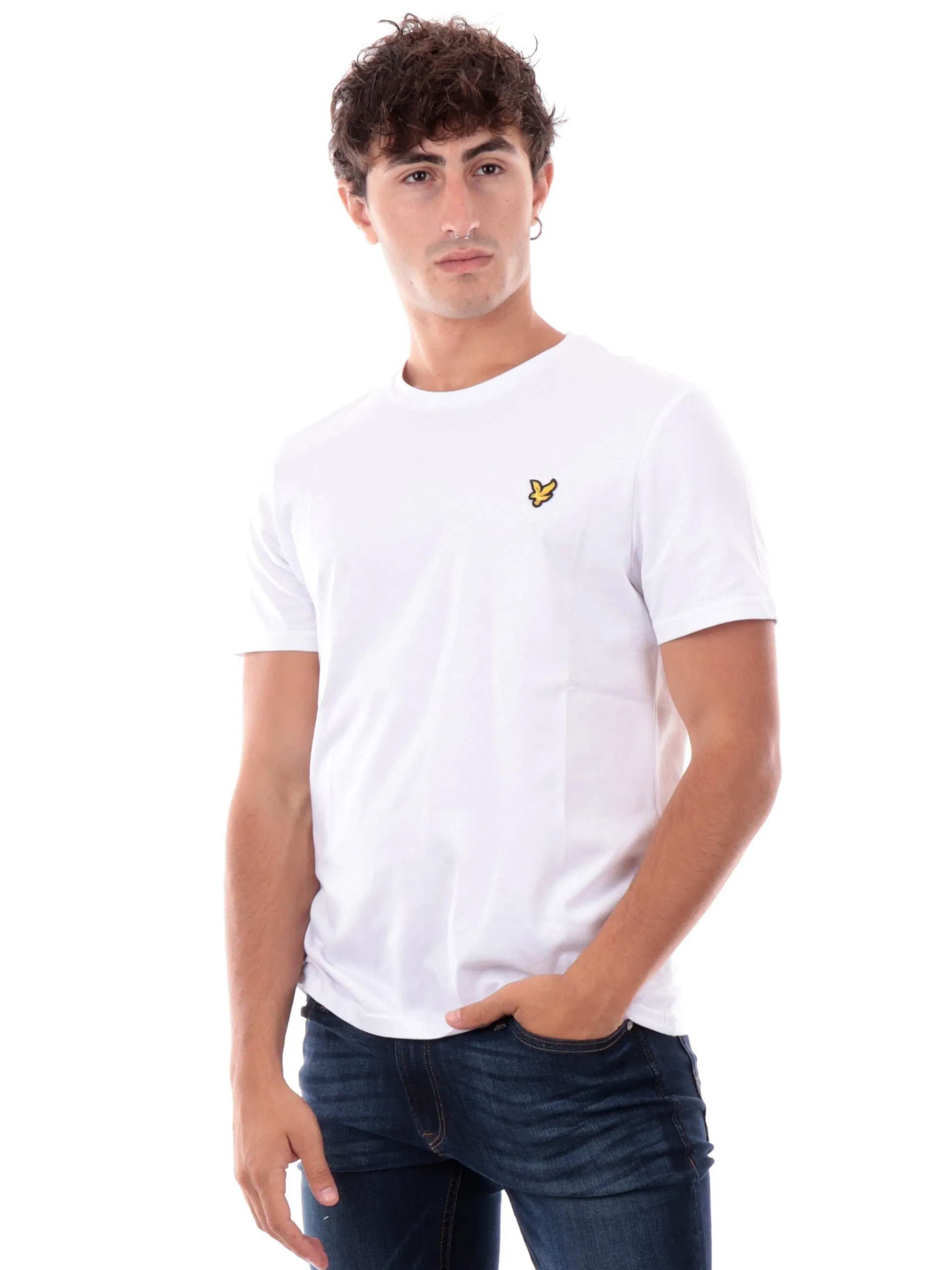LYLE & SCOTT T-Shirt*Maglia bianca da uomo TS400VOG