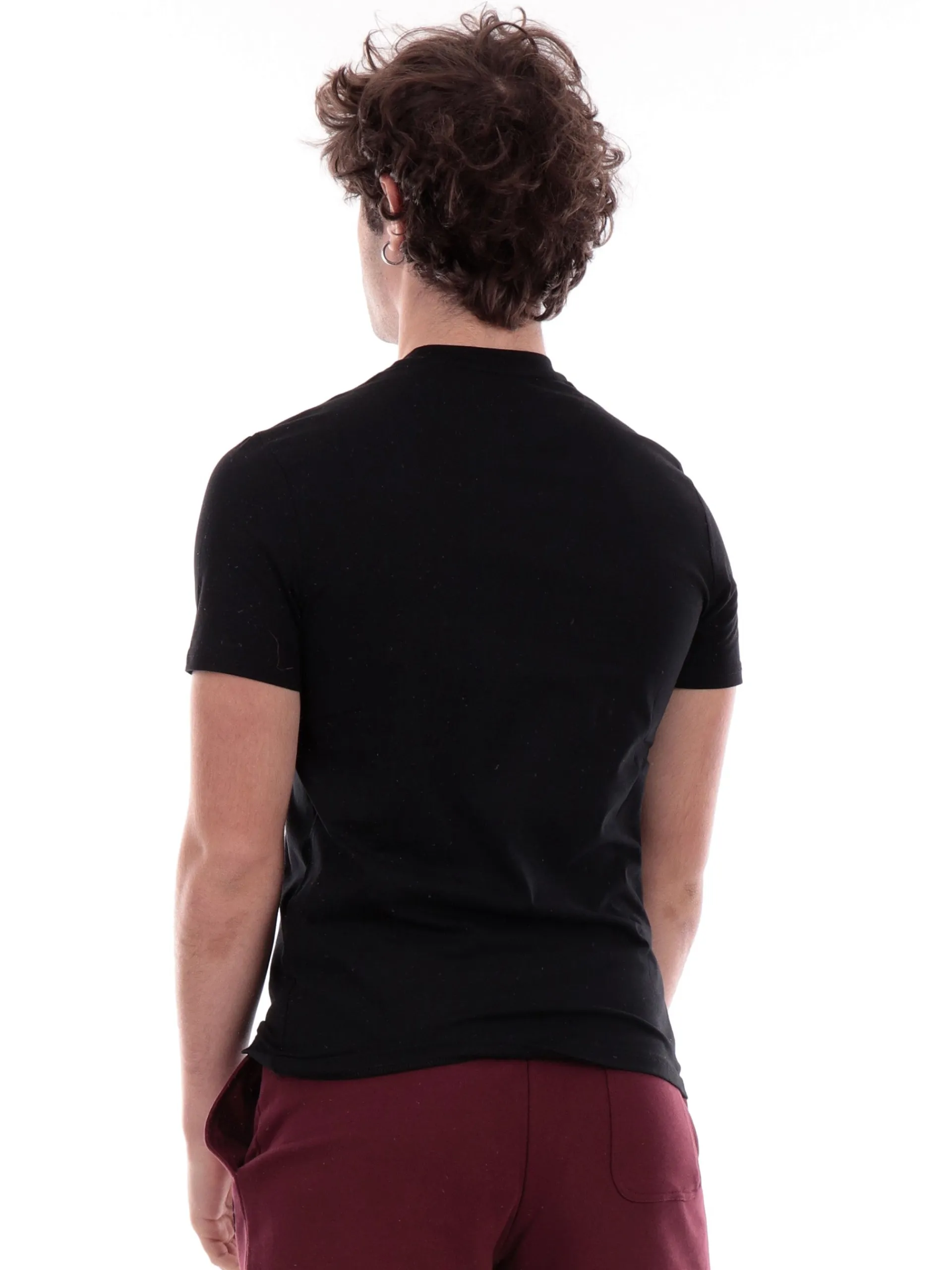 LYLE & SCOTT T-Shirt*Maglia nera da uomo TS400VOG