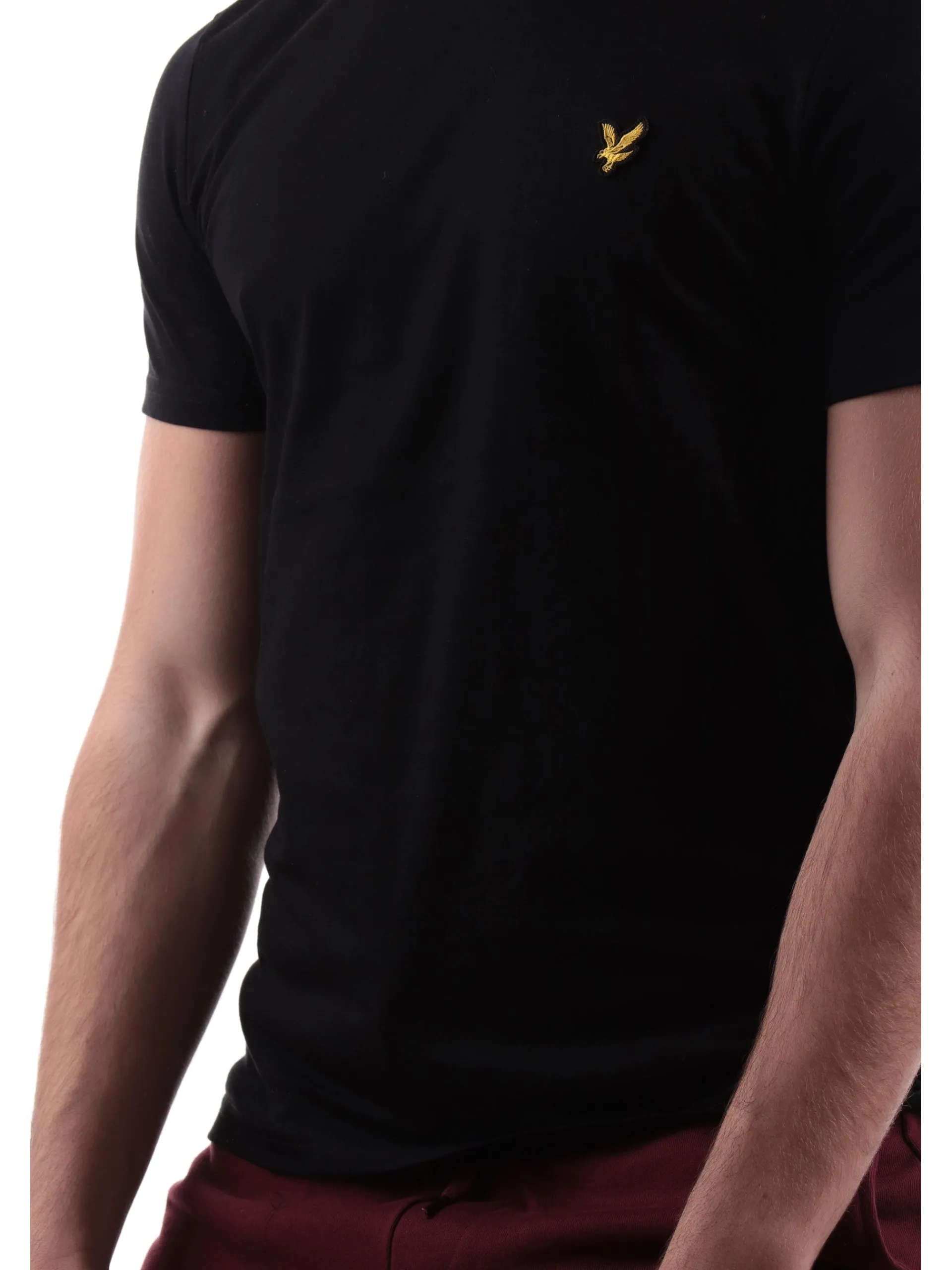 LYLE & SCOTT T-Shirt*Maglia nera da uomo TS400VOG